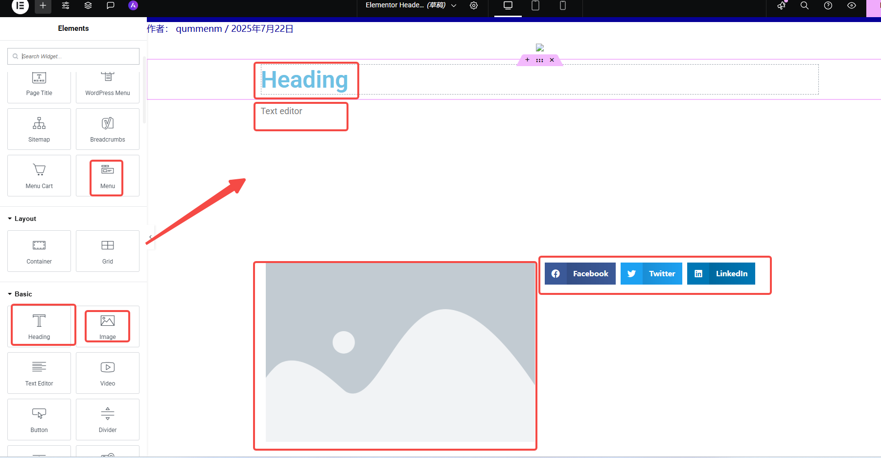 Imagen [4]- Personalizar el diseño y el contenido de la barra lateral de WordPress con Elementor