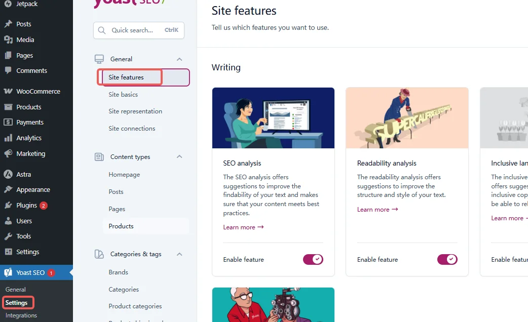 Imagen [6] - 5 configuraciones obligatorias después de la instalación de Yoast SEO