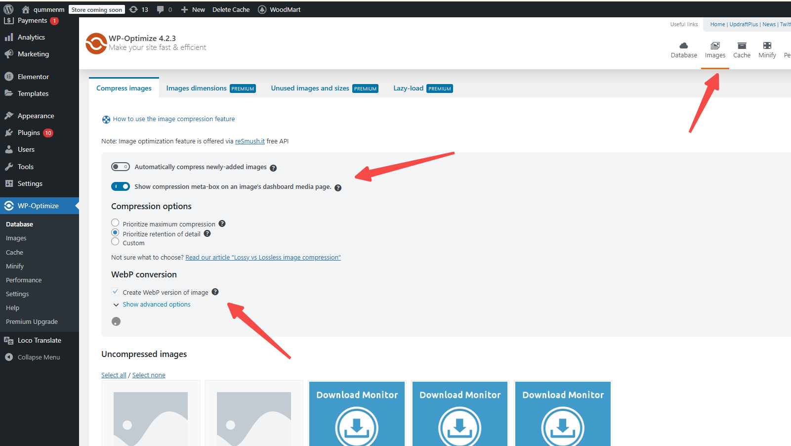 Image [6] - A Practical Guide to the WP-Optimize Plugin: Improving WordPress Performance Across the Board