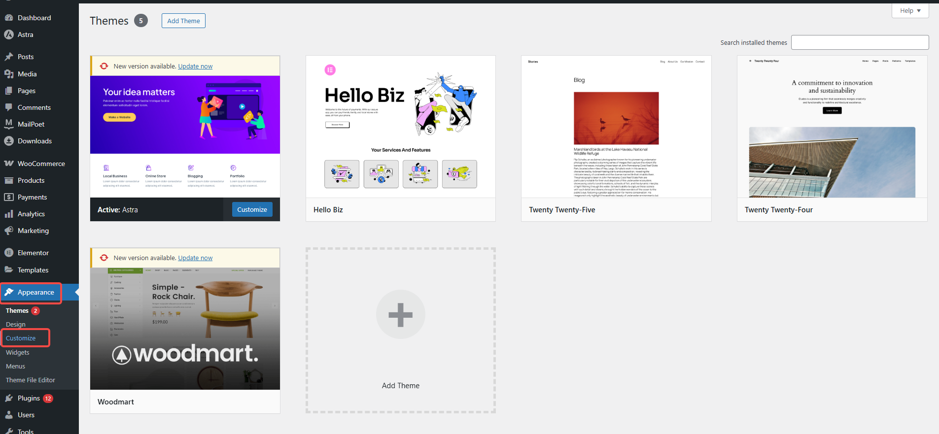 Image [6] - Une façon pratique de cacher la barre latérale de WordPress sur mobile