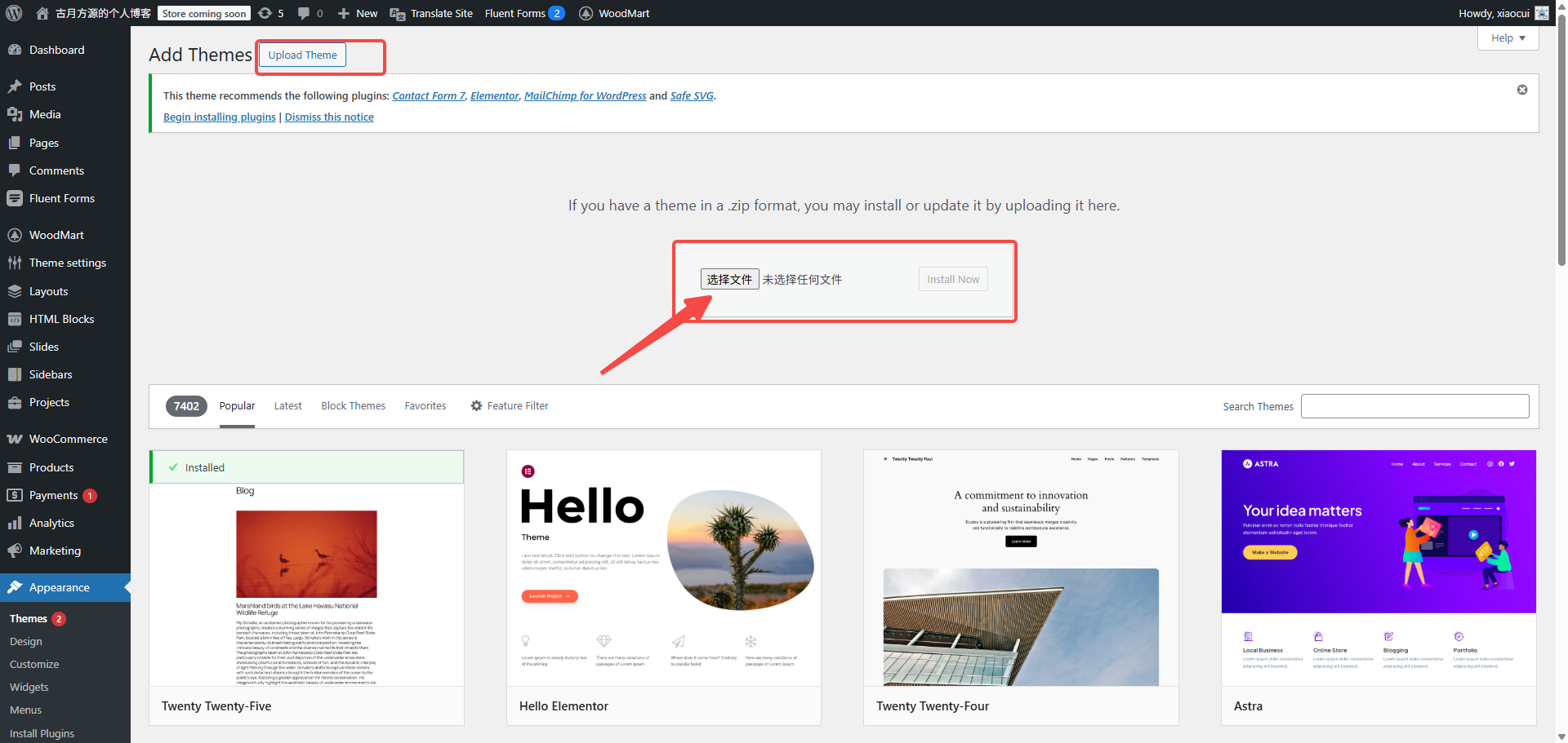Image [3] - Comment créer un site de commerce électronique avec le thème Woodmart