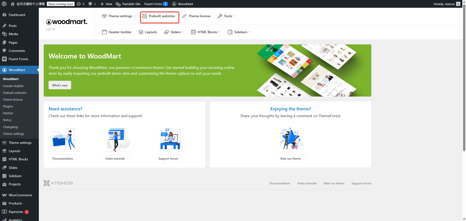 Image [5] - Comment créer un site de commerce électronique avec le thème Woodmart