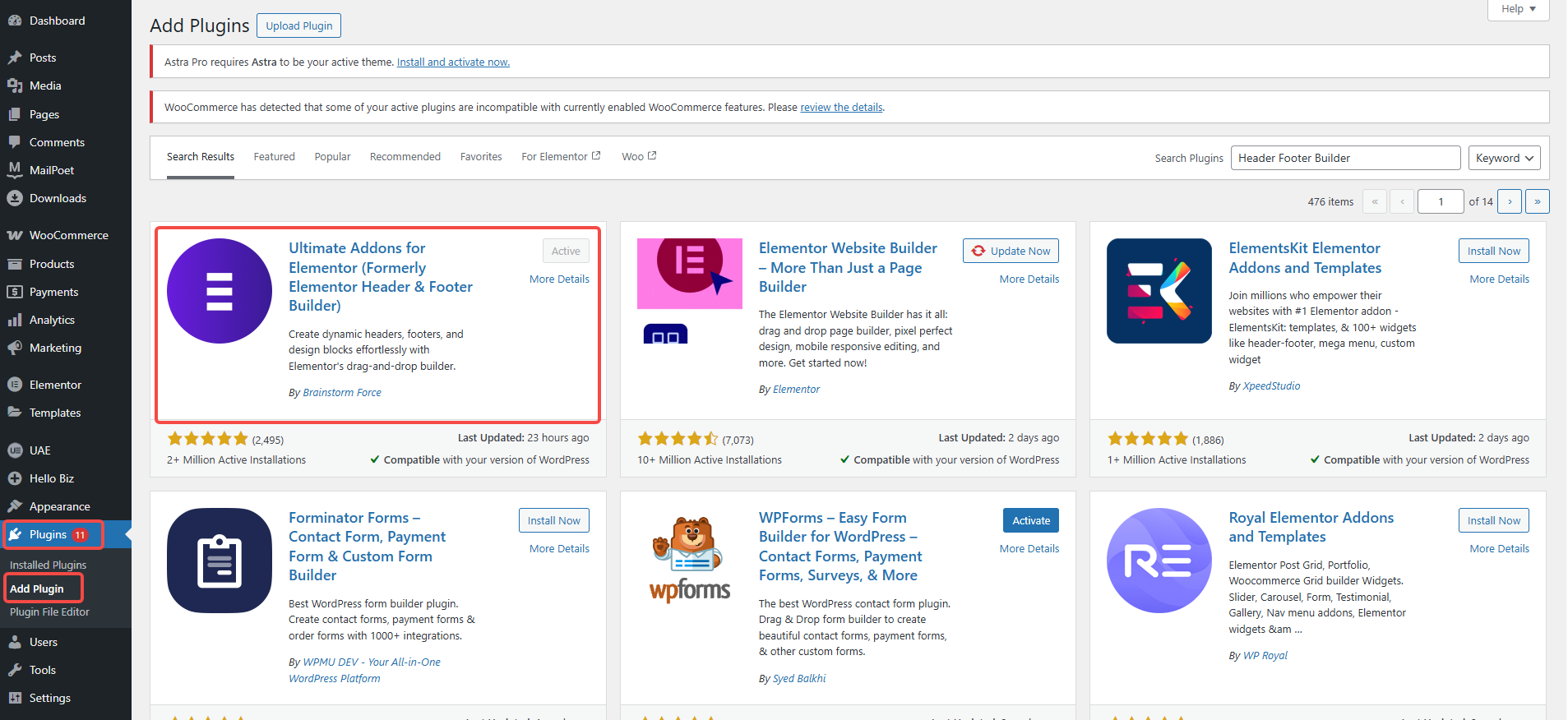 Imagen [6] - Cómo personalizar el encabezado y el pie de página de WordPress (sin escribir código)