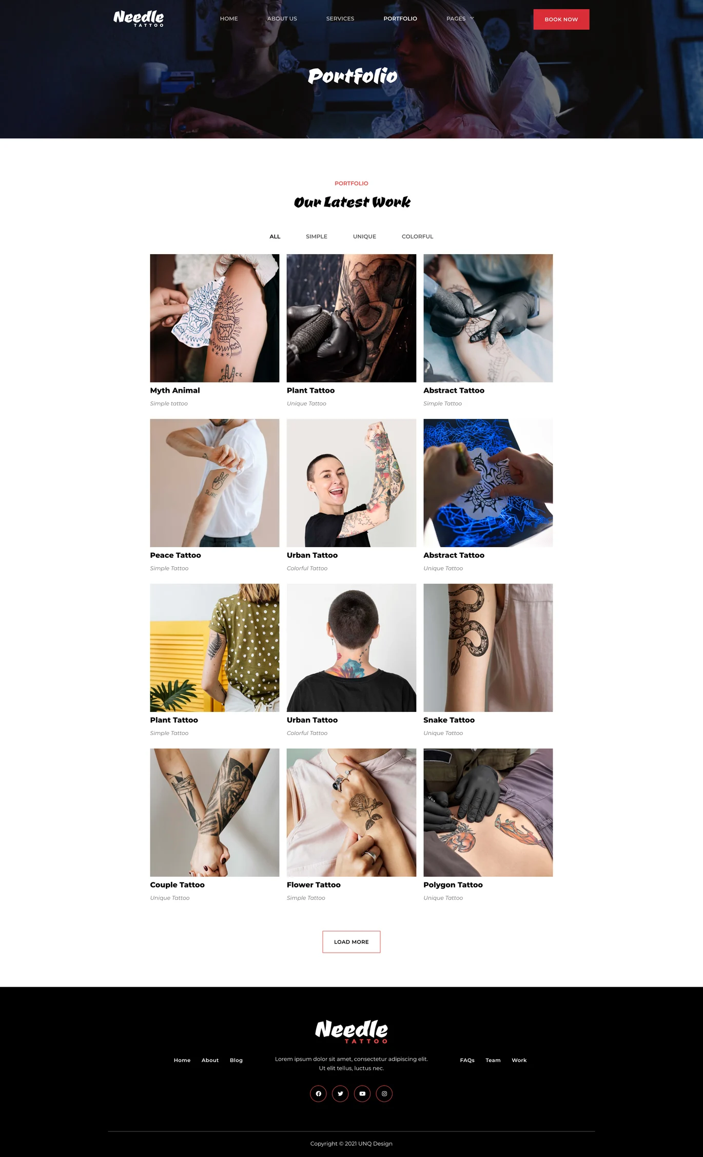 图片[2]-Needle – 纹身工作室 Elementor 模板套件-光子波动网 | 专业WordPress修复服务，全球范围，快速响应