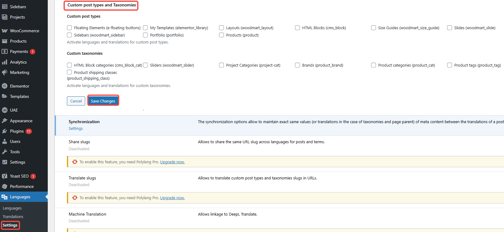 Image [7] - Comment utiliser Elementor avec Polylang pour mettre en place un site web WordPress multilingue