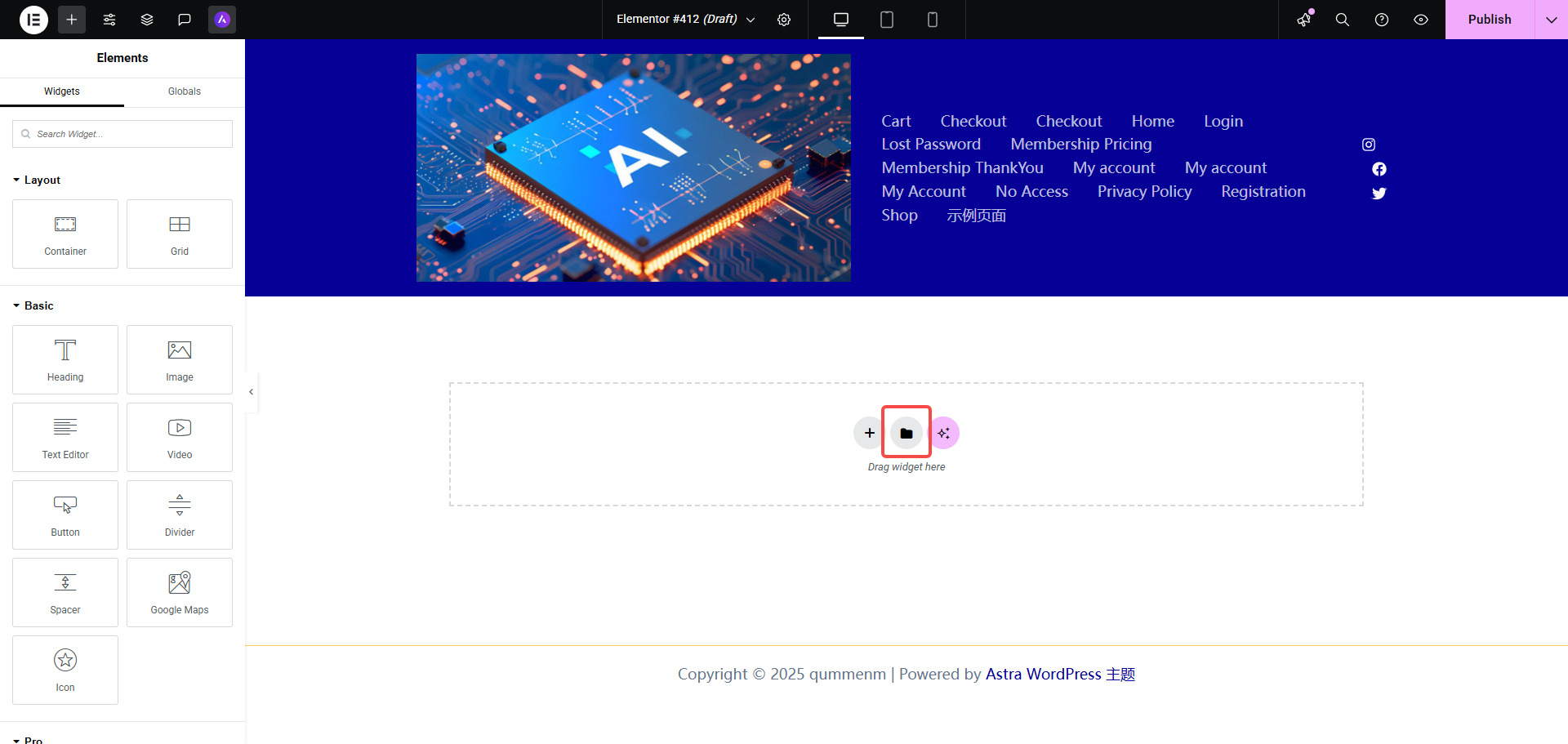 Image [11] - Comment utiliser Elementor avec Polylang pour mettre en place un site web WordPress multilingue