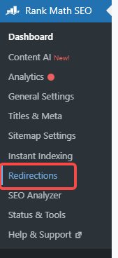 Image [5] - Mise en place tardive, trafic perdu ? La bonne façon de corriger 301 avec Rank Math