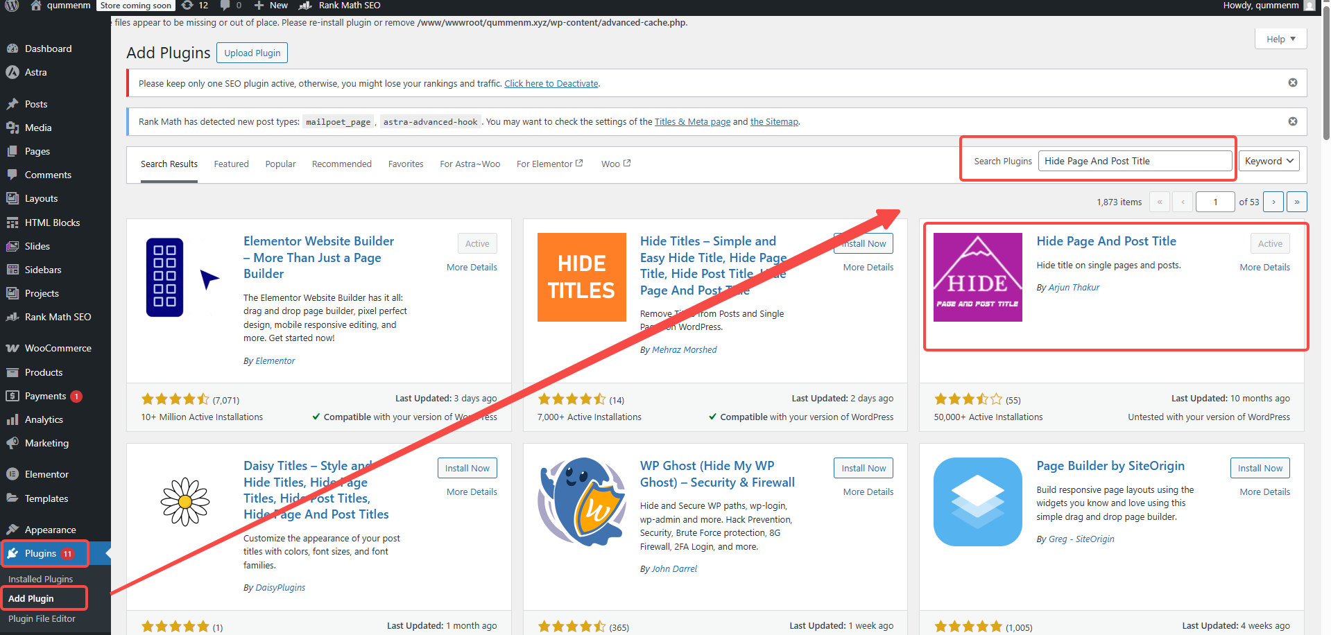 图片[5]-彻底解决视觉灾难！Astra 主题隐藏页面标题的终极神技大公开！