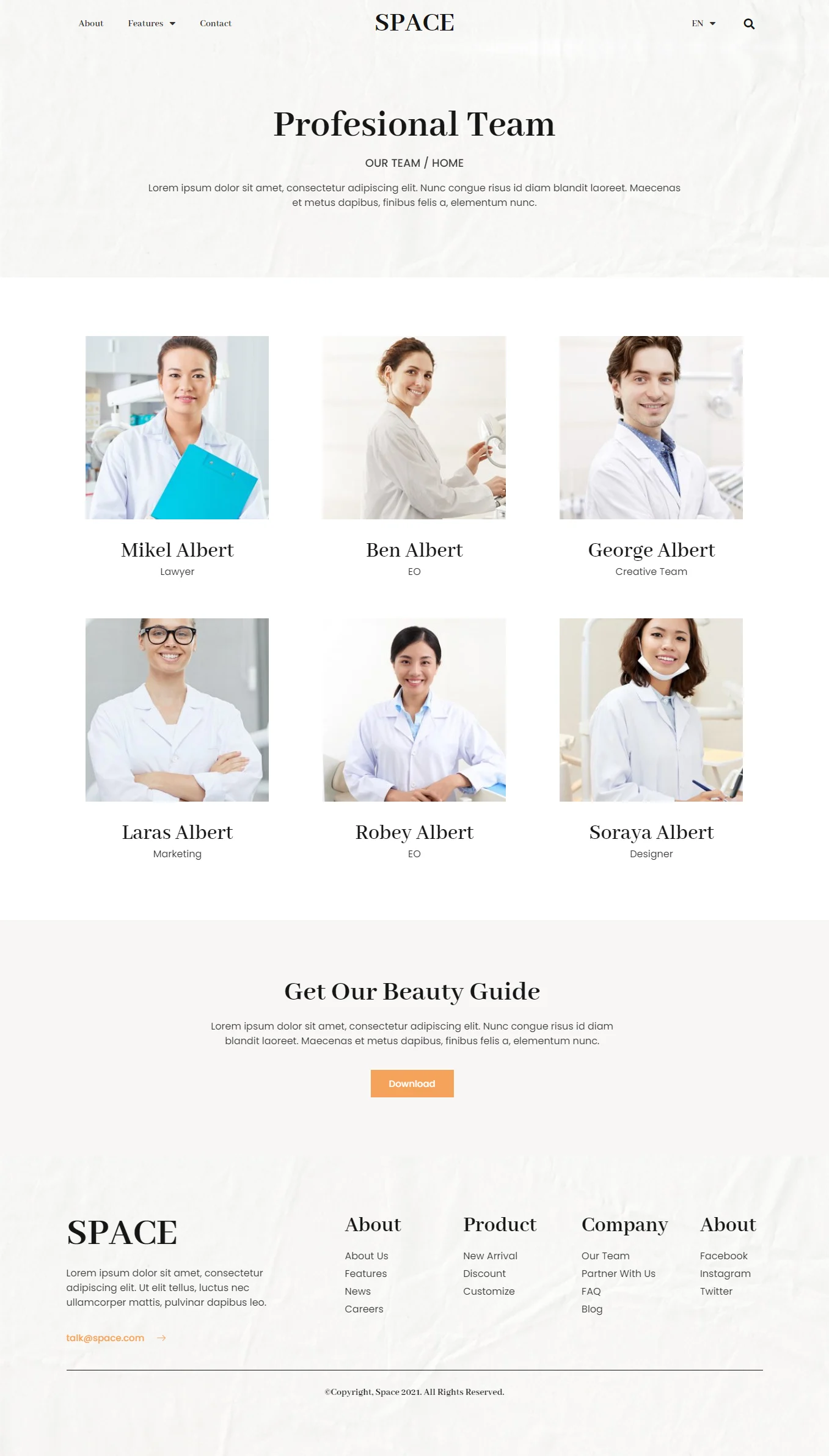 Imagen [2] - Space - Beauty Salon Elementor Pro Template Kit - Photon Flux | Servicio profesional de reparación de WordPress, en todo el mundo, ¡rápida respuesta!