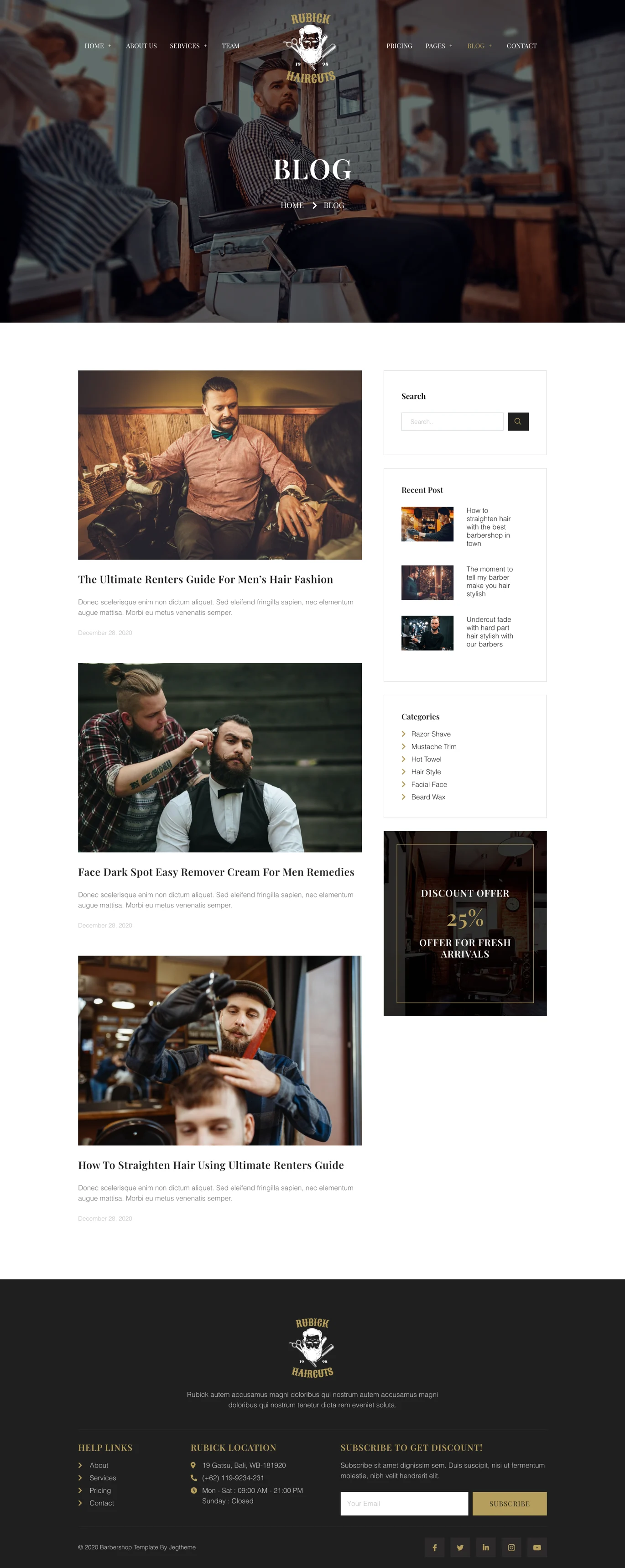 图片[2]-Rubick – 理发店与美发沙龙 Elementor 模板套件-光子波动网 | 专业WordPress修复服务，全球范围，快速响应