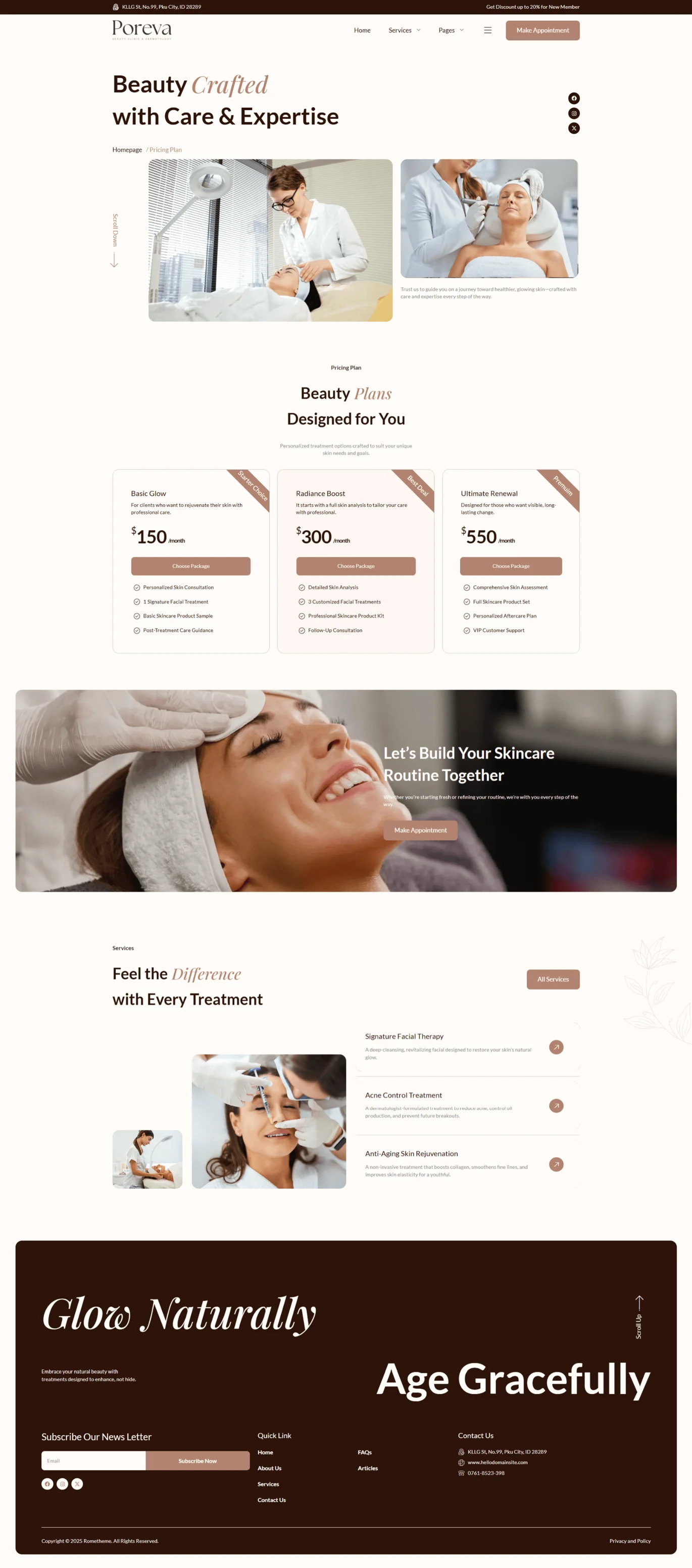 图片[1]-Poreva – 美容诊所与皮肤科 Elementor 模板套件-光子波动网 | 专业WordPress修复服务，全球范围，快速响应