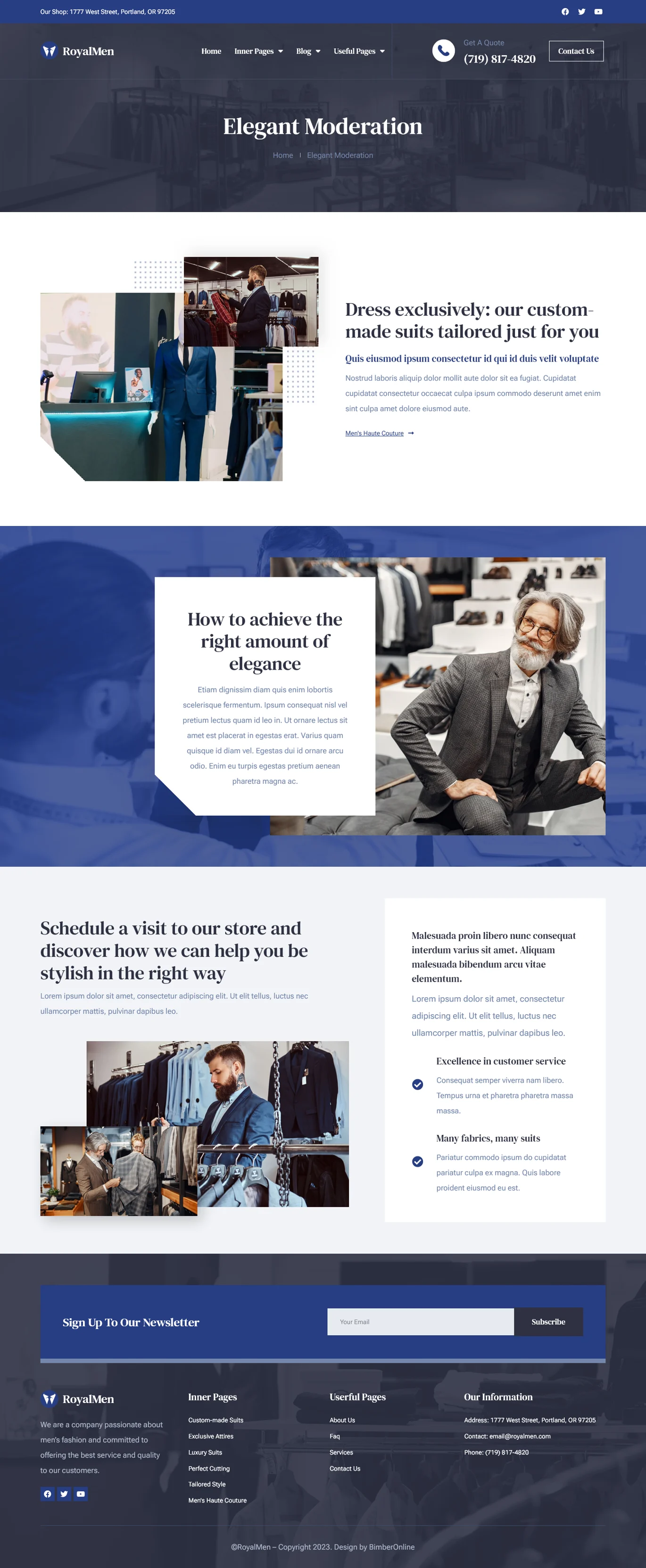 图片[2]-RoyalMen – 定制西装 Elementor Pro 模板套件-光子波动网 | 专业WordPress修复服务，全球范围，快速响应