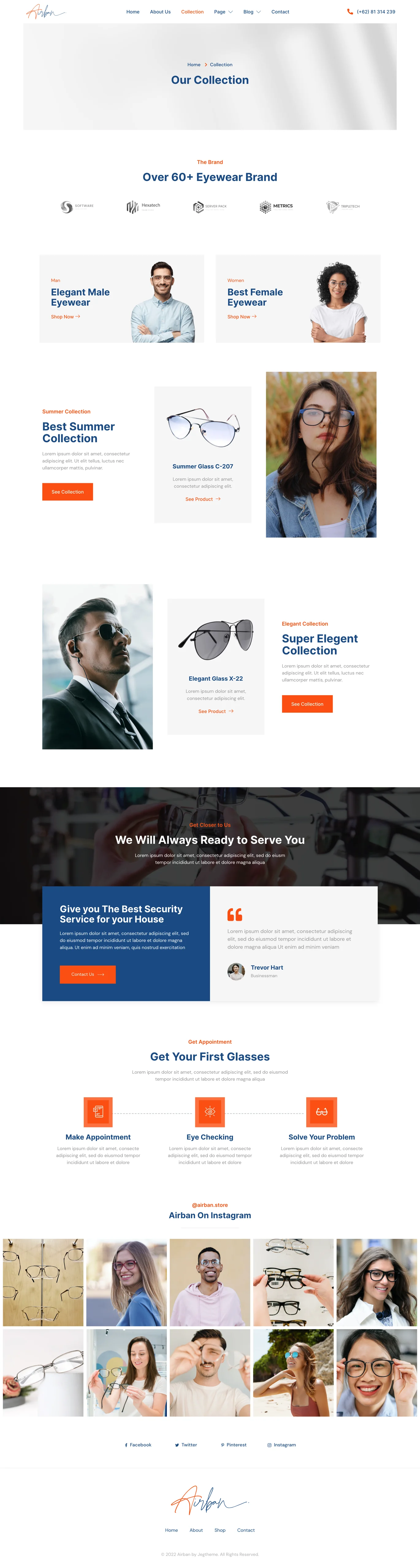 Image [1]-Airban - Eyeglasses Store Elementor Template Kit - Photon Flux | Servicio profesional de reparación de WordPress, alcance global, respuesta rápida
