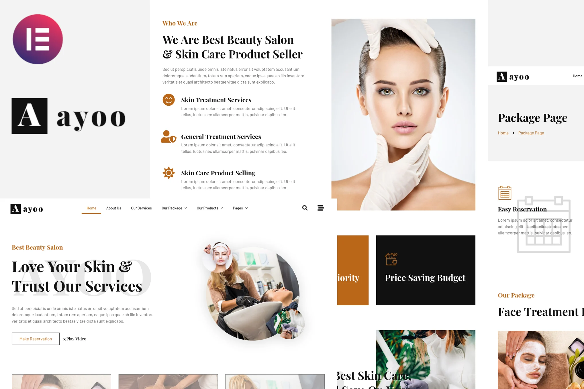 Ayoo - Beauty Salon Services Elementor Template Suite - photonfluctuation.com|プロのWordPress修復サービス、グローバルリーチ、高速レスポンス
