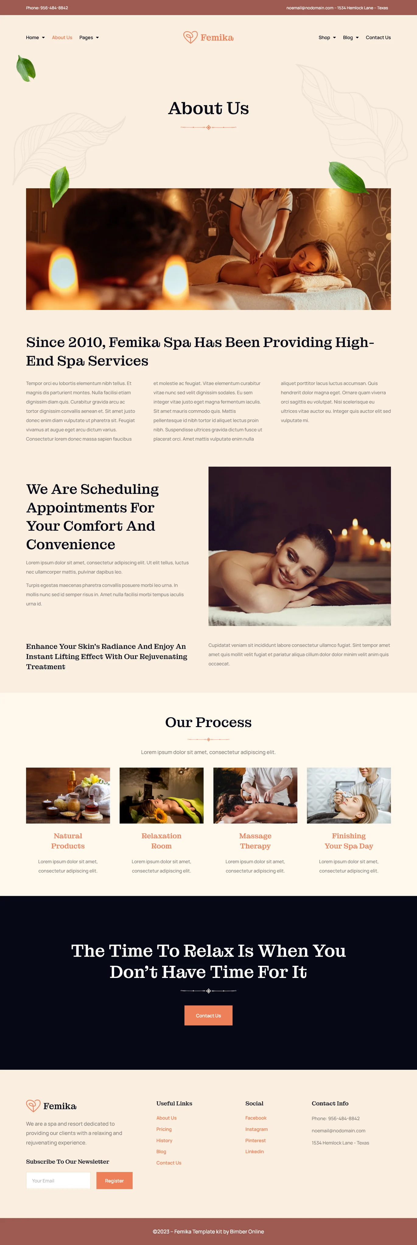 画像[1] - Femika - スパ＆ウェルネスケア Elementor Pro Template Suite - フォトンゆらぎネットワーク｜専門的なWordPress修理サービス、グローバルなリーチ、迅速な対応