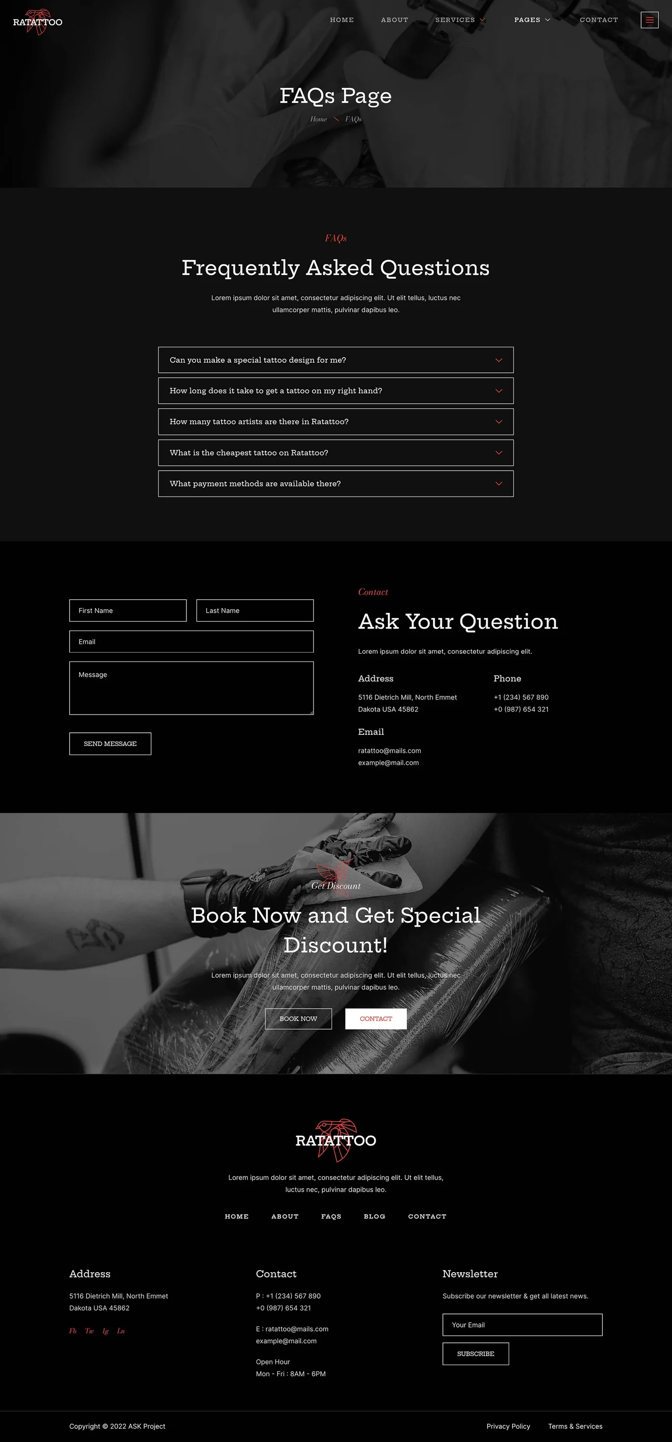 Imagen [2] - Ratattoo - Tattoo Studio Elementor Template Kit - Photon Flux Network | Servicio profesional de reparación de WordPress, en todo el mundo, ¡rápida respuesta!