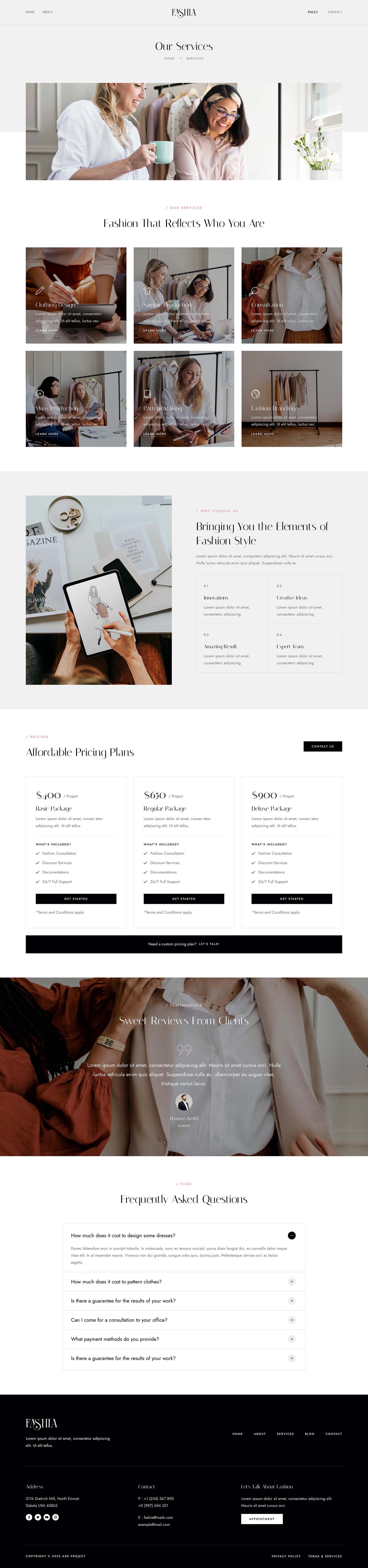 图片[2]-Fashia – 时尚与服装设计 Elementor 模板套件-光子波动网 | 专业WordPress修复服务，全球范围，快速响应