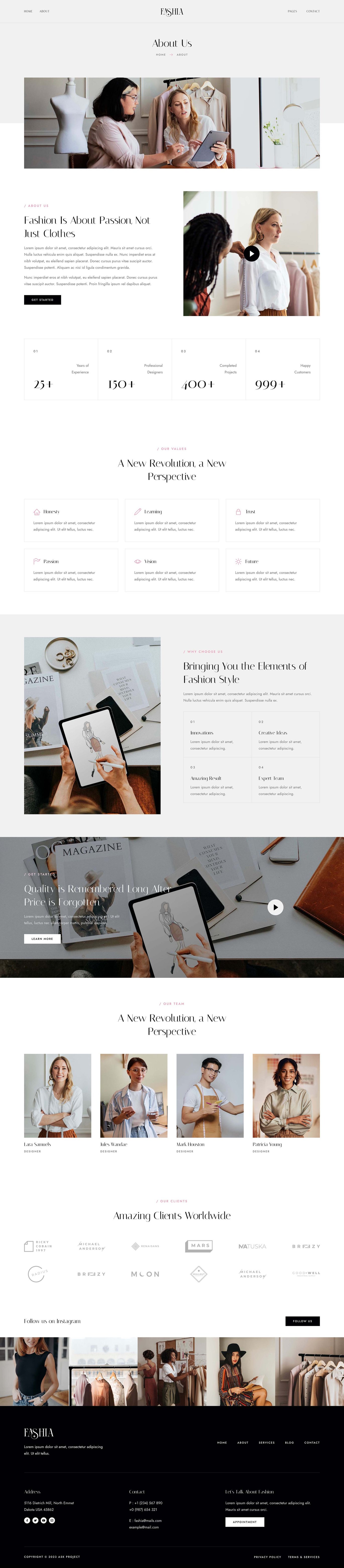 图片[1]-Fashia – 时尚与服装设计 Elementor 模板套件-光子波动网 | 专业WordPress修复服务，全球范围，快速响应