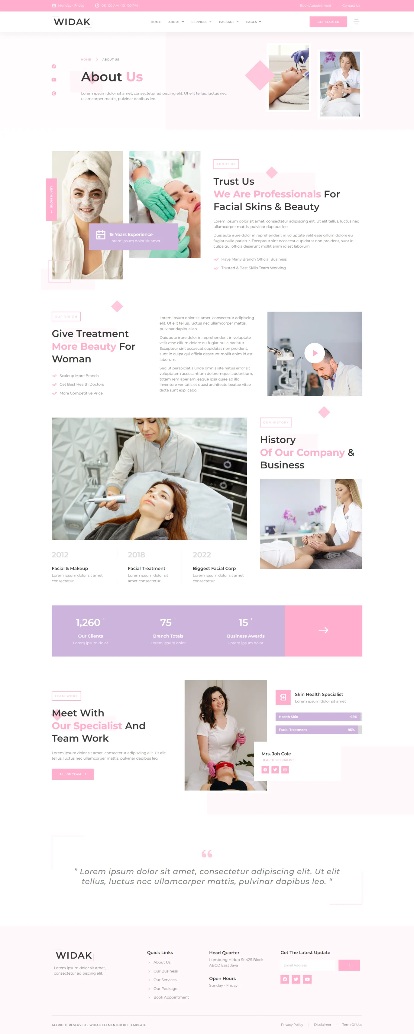 画像[2] - Widak - Facial & Beauty Treatments Elementor Pro Template Suite - Photon Flux｜プロのWordPress修理サービス、ワールドワイド、迅速な対応