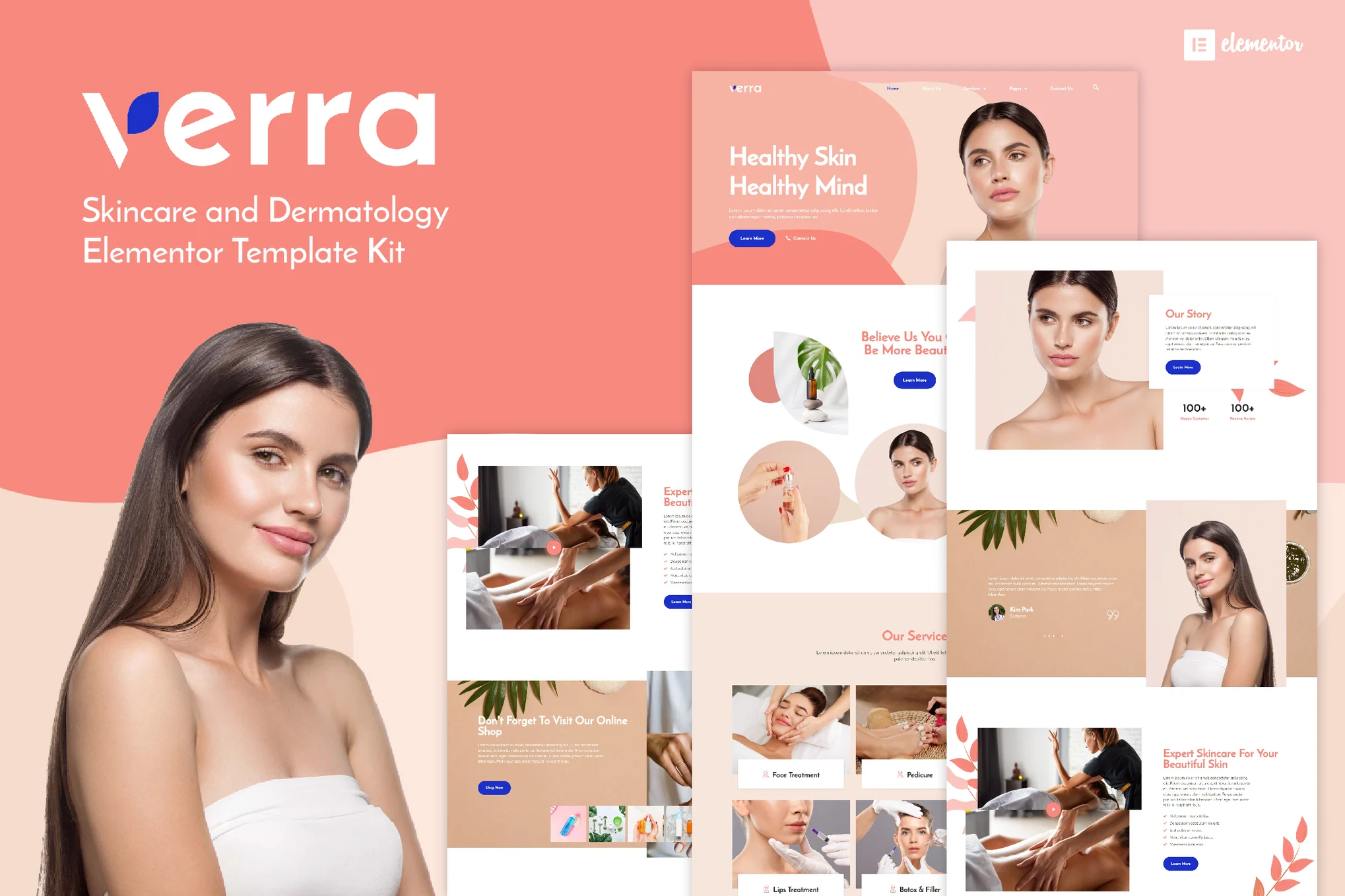 Verra - Skin Care & Dermatology Elementor Template Suite - Photonflux.com|プロのWordPress修理サービス、グローバルリーチ、迅速な対応