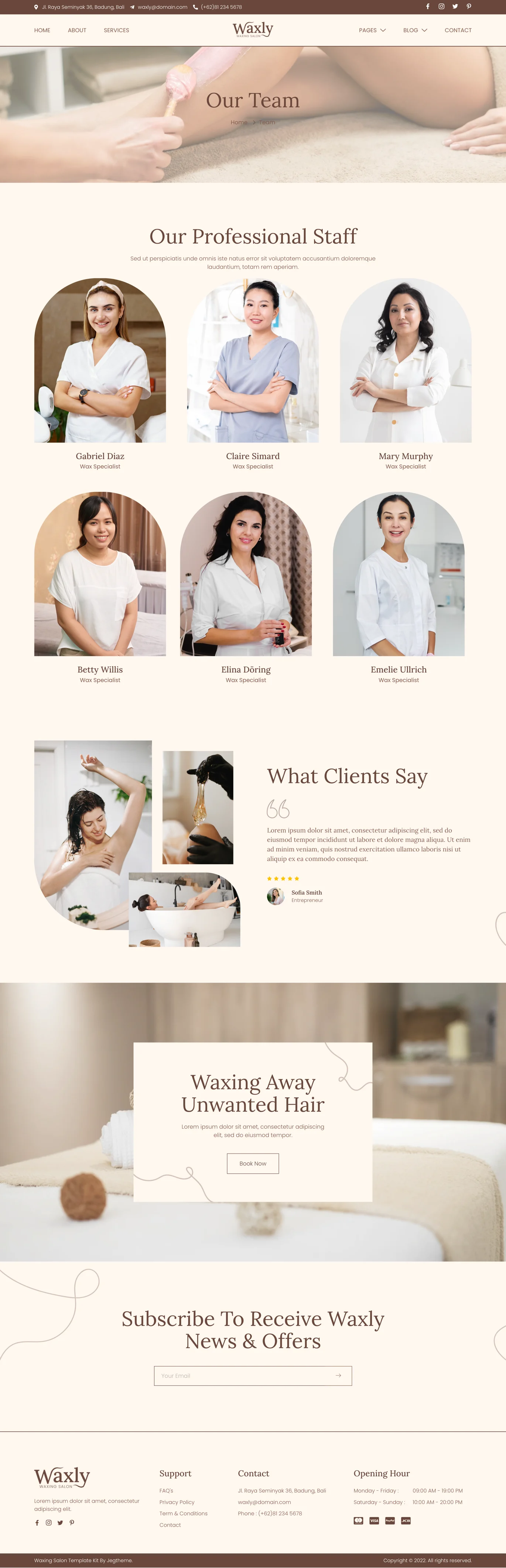 Image [2] - Waxly - Hair Removal Salon & Beauty Care Elementor Template Kit - Photonwave.com | Servicio profesional de reparación de WordPress, en todo el mundo, ¡respuesta rápida!