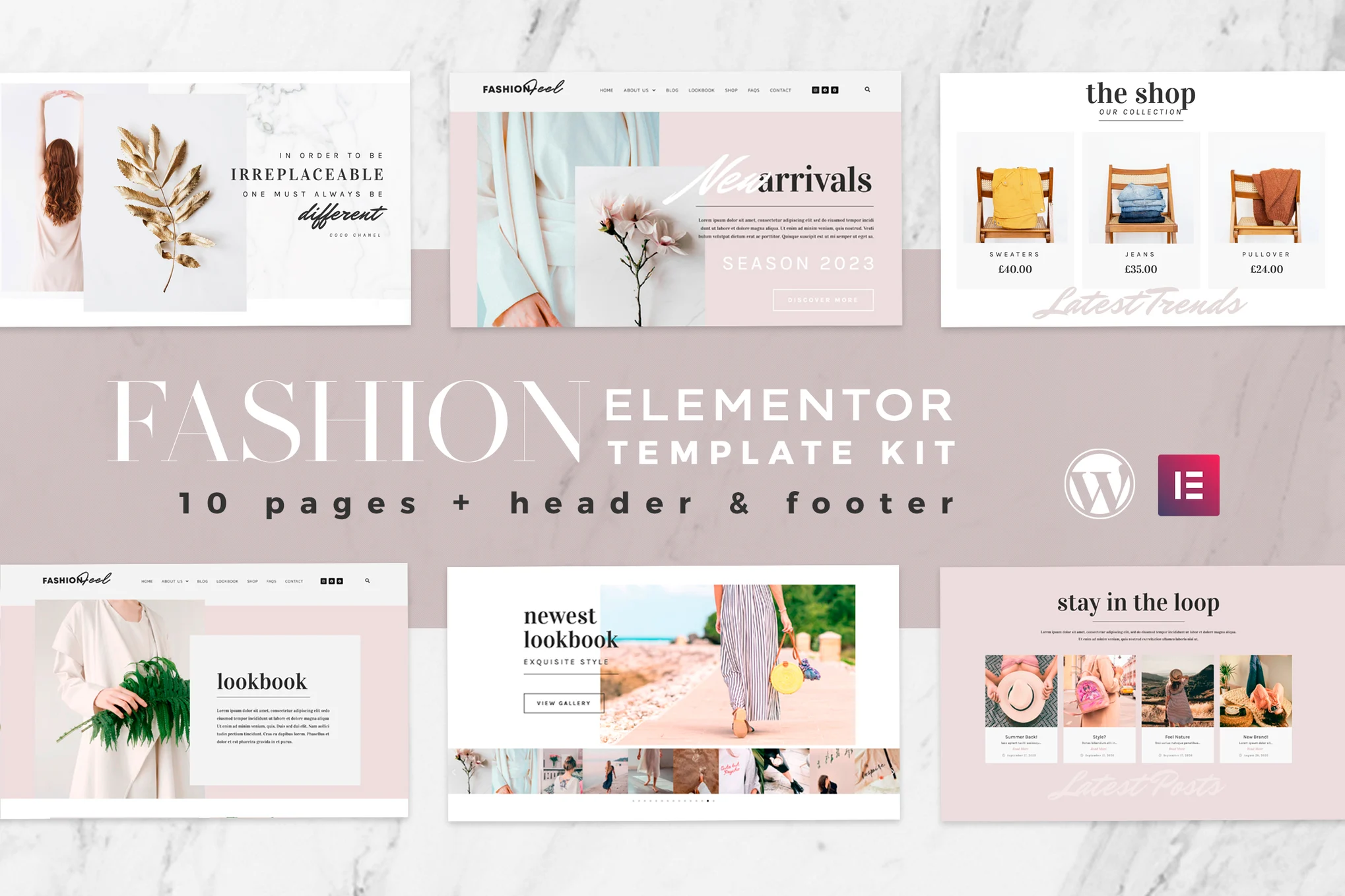 Fashion Feel - WooCommerce Women's Style Elementor Template Suite - Photonflux.com | Servicio profesional de reparación de WordPress, alcance global, respuesta rápida