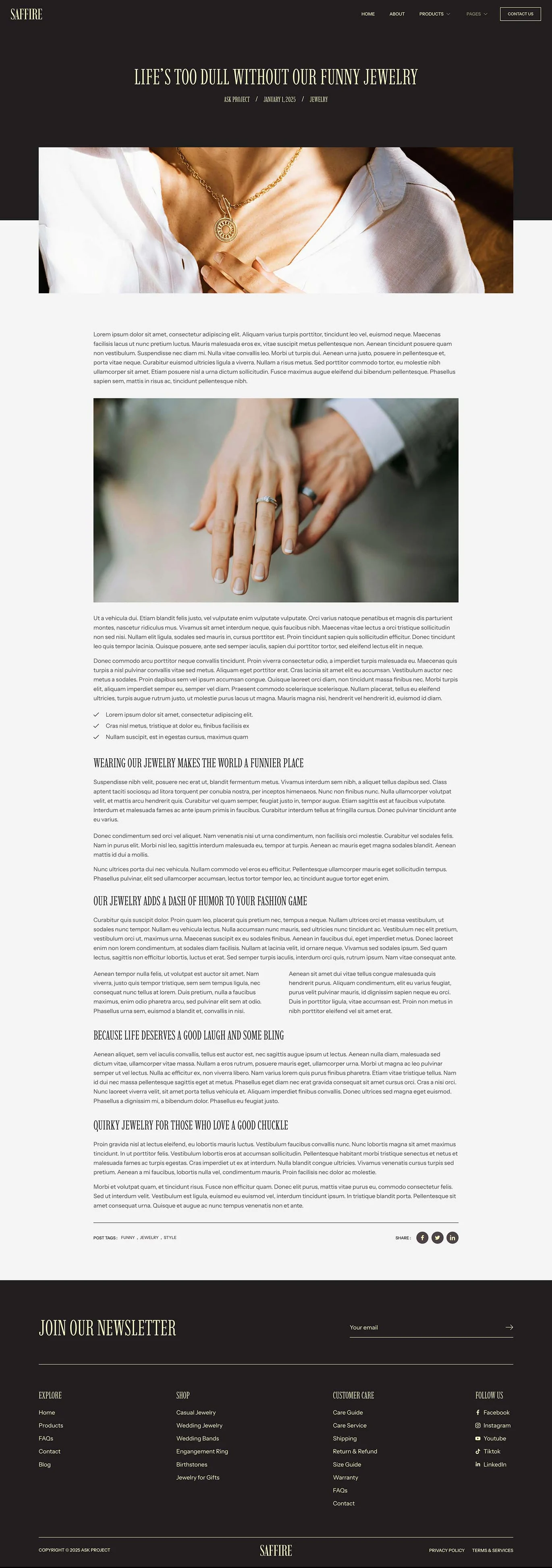 图片[2]-Saffire – 奢华珠宝 Elementor 模板套件-光子波动网 | 专业WordPress修复服务，全球范围，快速响应