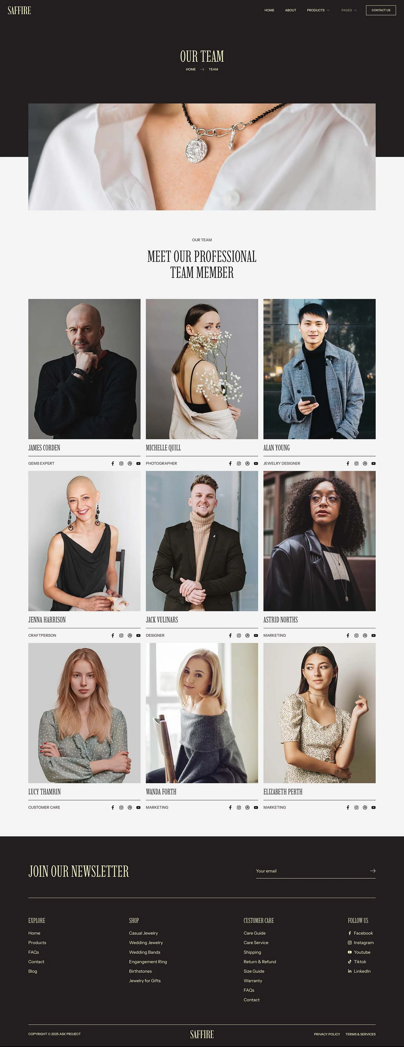 图片[1]-Saffire – 奢华珠宝 Elementor 模板套件-光子波动网 | 专业WordPress修复服务，全球范围，快速响应