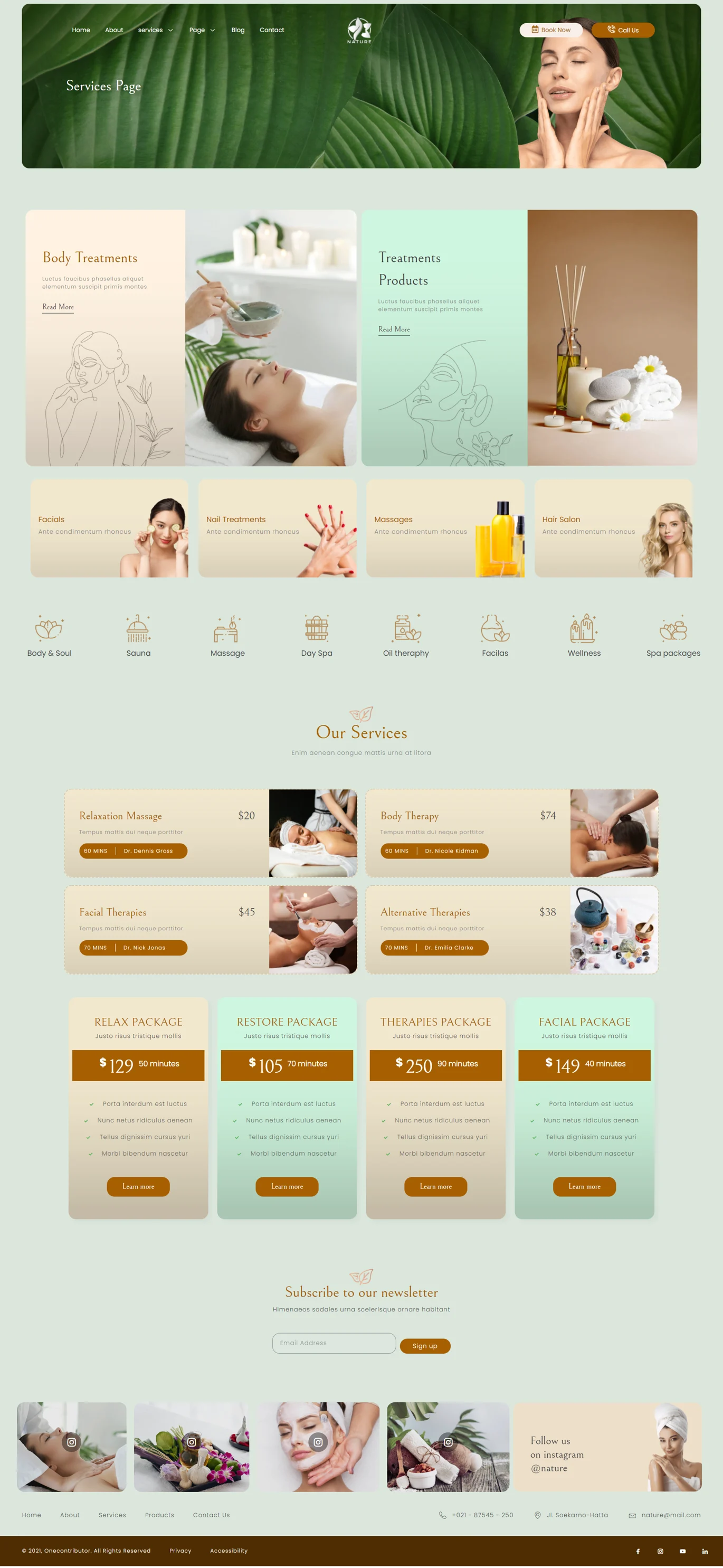 图片[2]-Nature – 水疗与按摩 Elementor 模板套件-光子波动网 | 专业WordPress修复服务，全球范围，快速响应