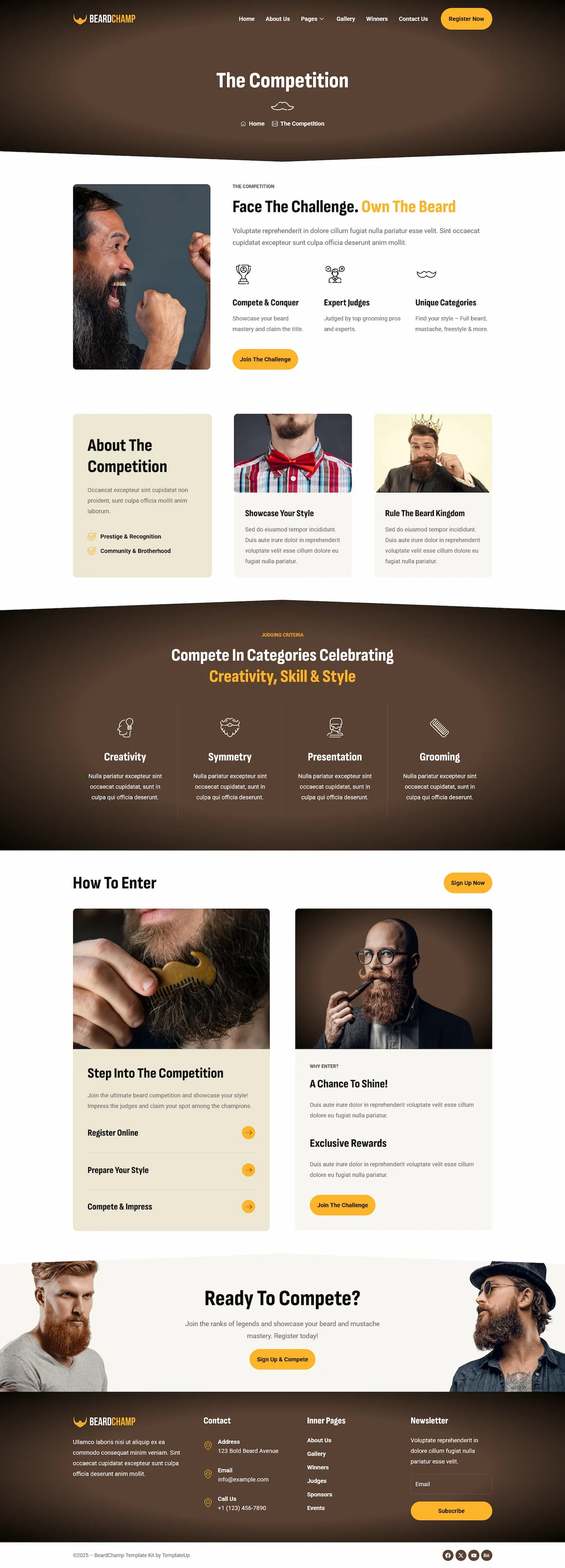 图片[1]-BeardChamp – 胡须与八字胡大赛 Elementor 模板套件-光子波动网 | 专业WordPress修复服务，全球范围，快速响应