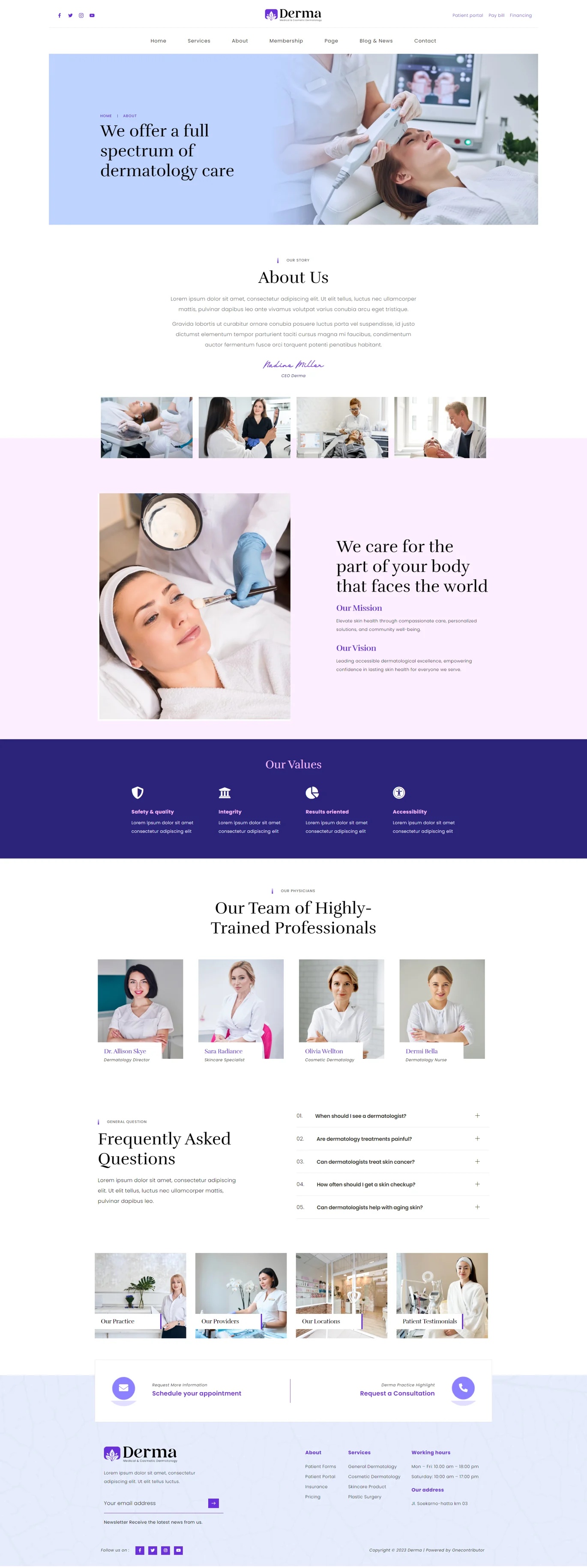 图片[1]-Derma – 美容诊所与皮肤科 Elementor 模板套件-光子波动网 | 专业WordPress修复服务，全球范围，快速响应