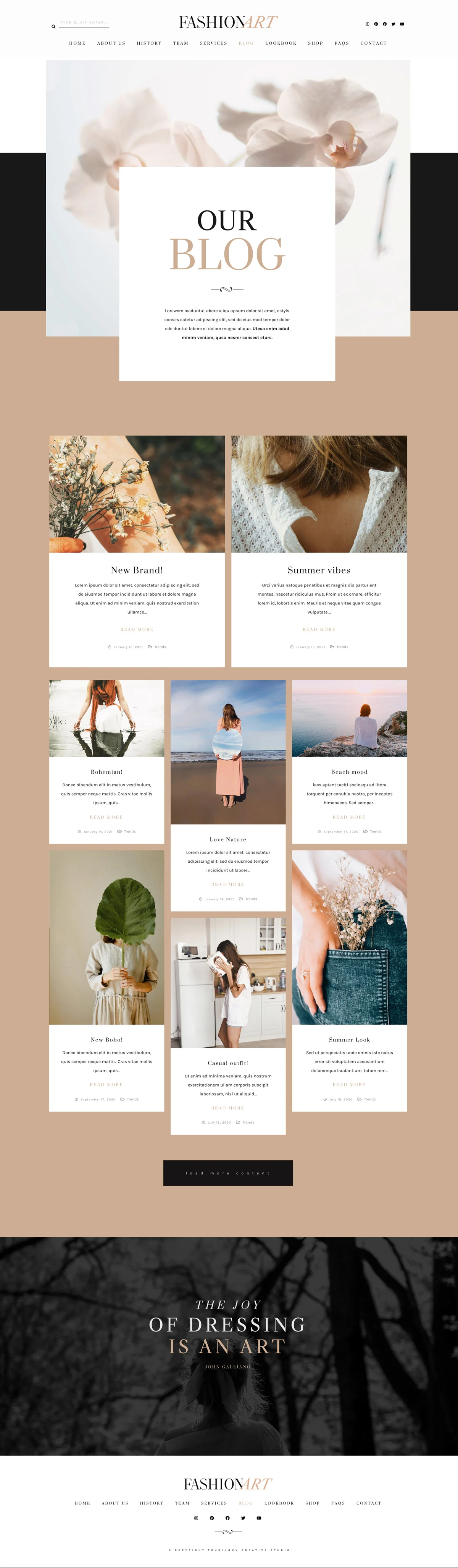 图片[1]-Fashion Art – WooCommerce Elementor 模板套件-光子波动网 | 专业WordPress修复服务，全球范围，快速响应