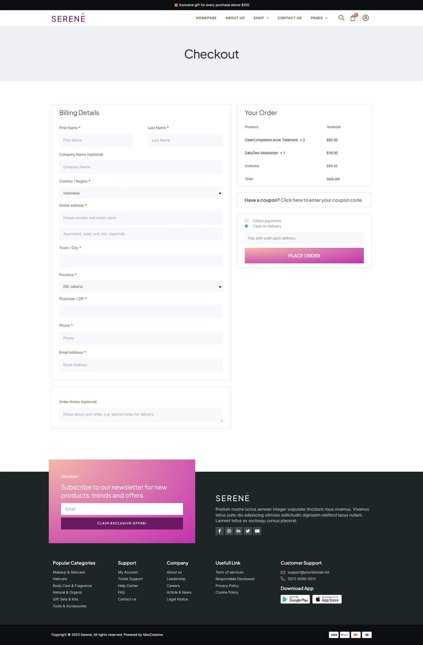 图片[2]-Serene – 美妆店与护肤品 Elementor Pro 模板套件-光子波动网 | 专业WordPress修复服务，全球范围，快速响应