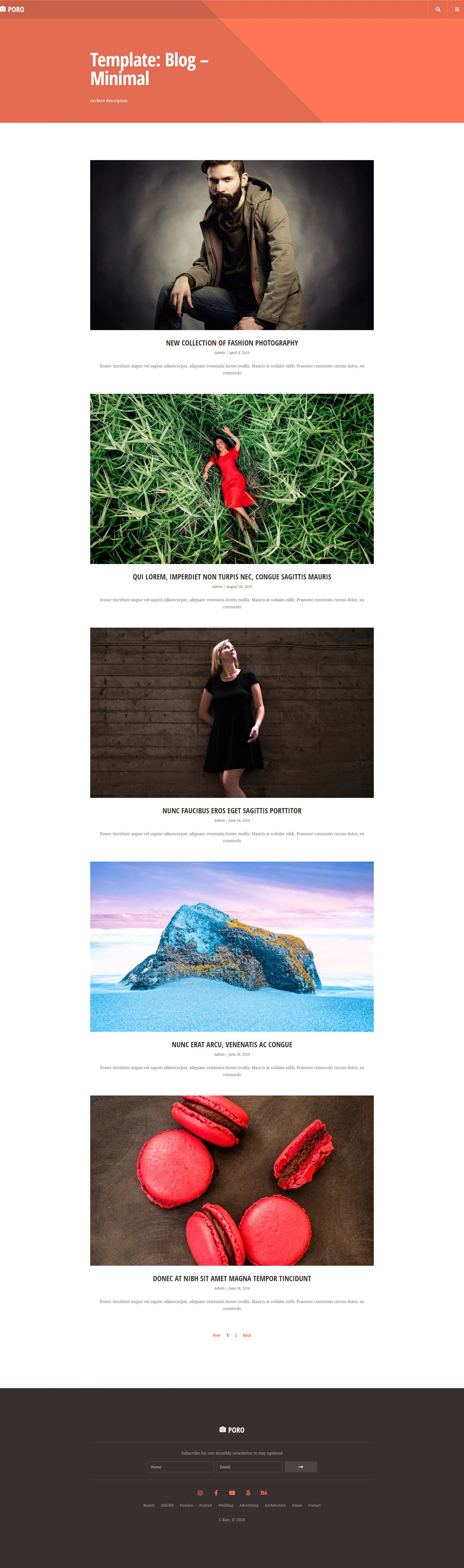 图片[1]-Poro – 摄影类 Elementor 模板套件-光子波动网 | 专业WordPress修复服务，全球范围，快速响应