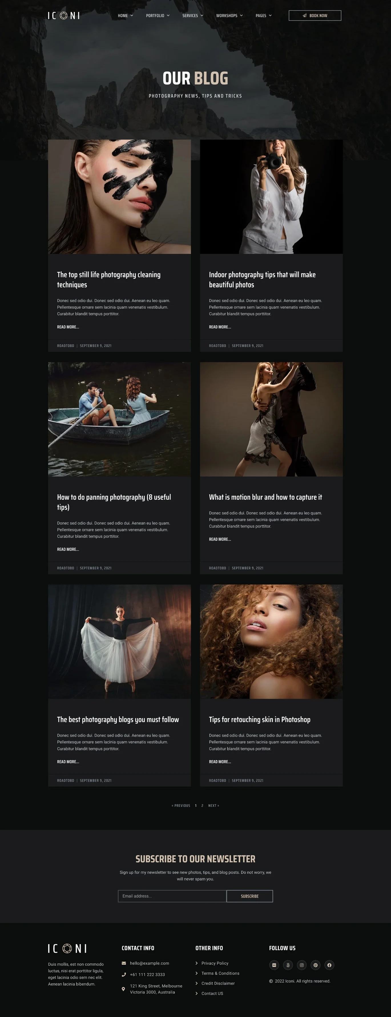 イメージ[1] - Iconi - Photography & Portfolio Elementor Template Suite - Photon Flux｜プロのWordPress修理サービス、グローバル展開、迅速な対応