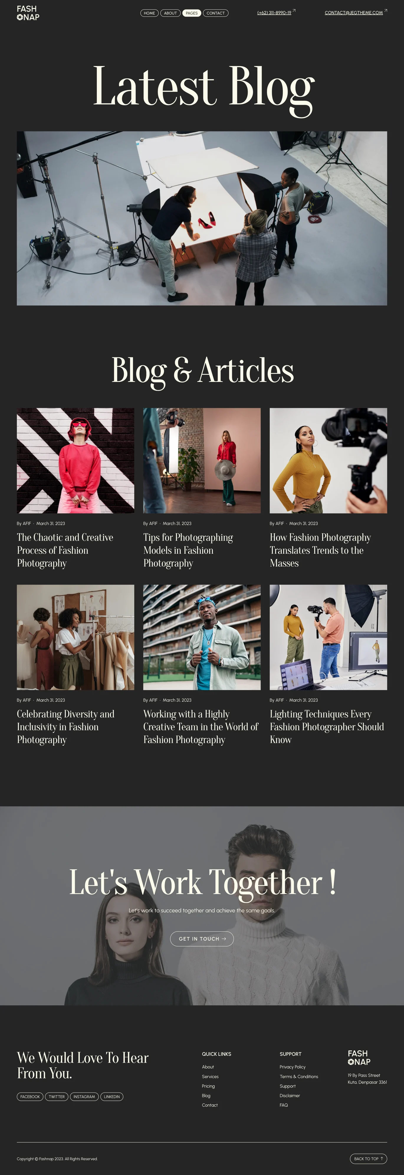 Imagen [1] - Fashnap - Fashion Photography & Portfolio Elementor Template Suite - Photon Flux | Servicio profesional de reparación de WordPress, en todo el mundo, respuesta rápida