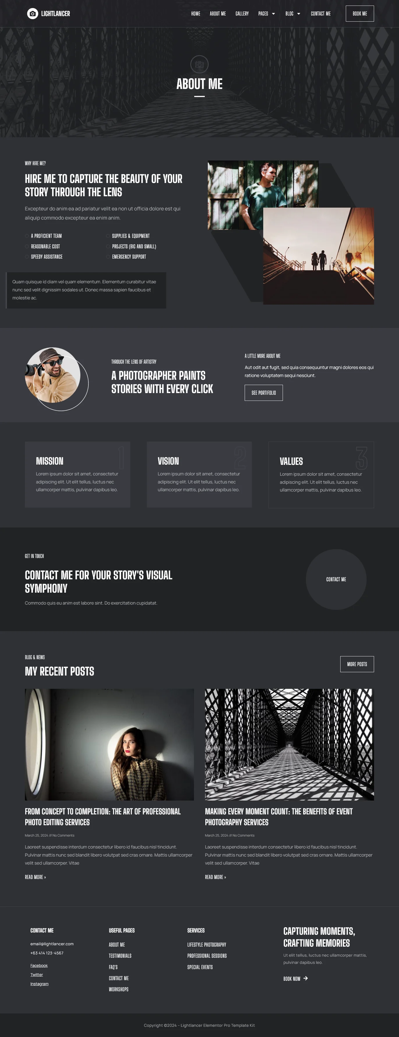 图片[2]-Lightlancer – 摄影师 Elementor Pro 模板套件-光子波动网 | 专业WordPress修复服务，全球范围，快速响应
