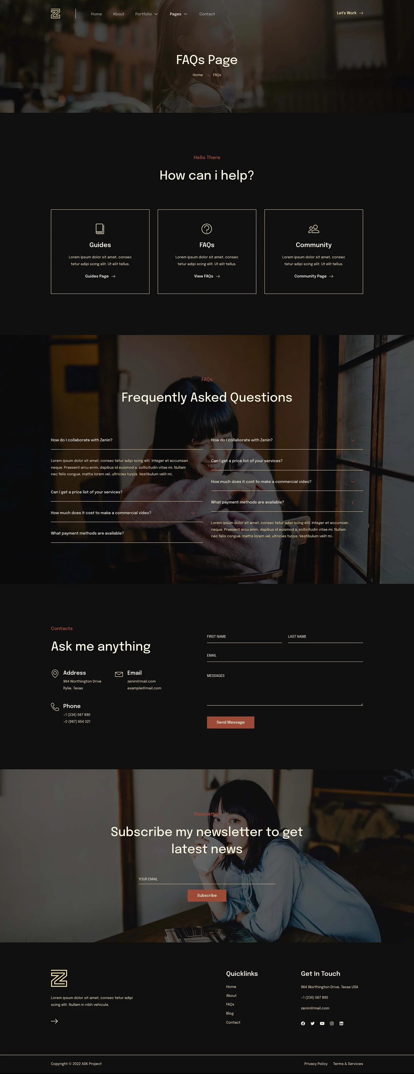 图片[2]-Zenin – 摄影与作品集 Elementor 模板套件-光子波动网 | 专业WordPress修复服务，全球范围，快速响应