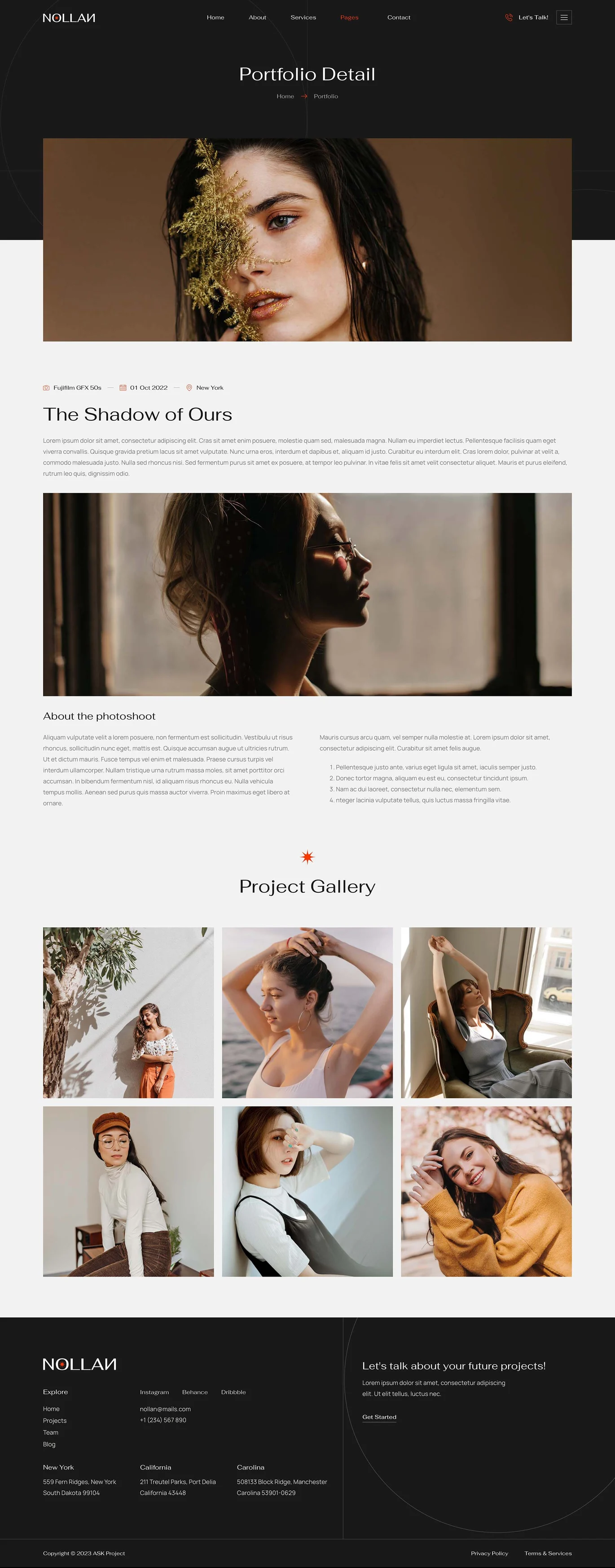 Image [1] - Nollan - Photography & Portfolio Elementor Template Suite - Photon Flux Network | Professional WordPress repair service, worldwide, fast response