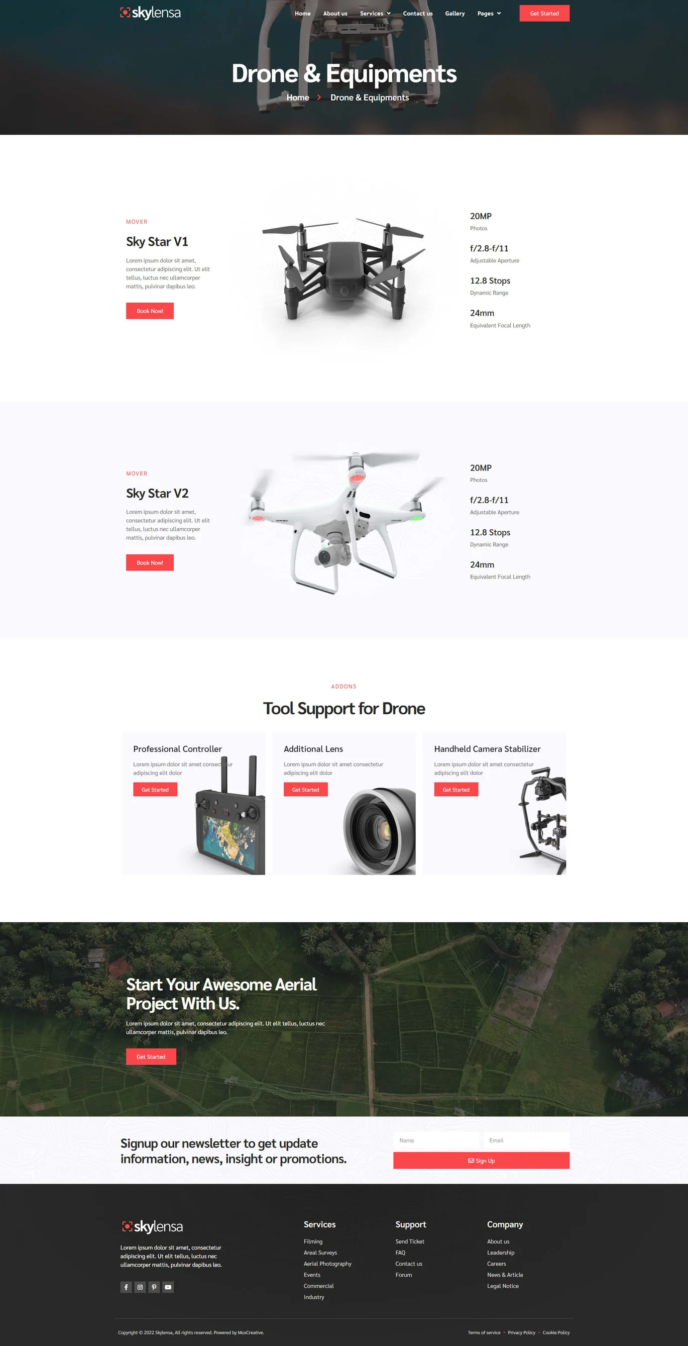 图片[2]-Skylensa – 航拍摄影与摄像 Elementor 模板套件-光子波动网 | 专业WordPress修复服务，全球范围，快速响应