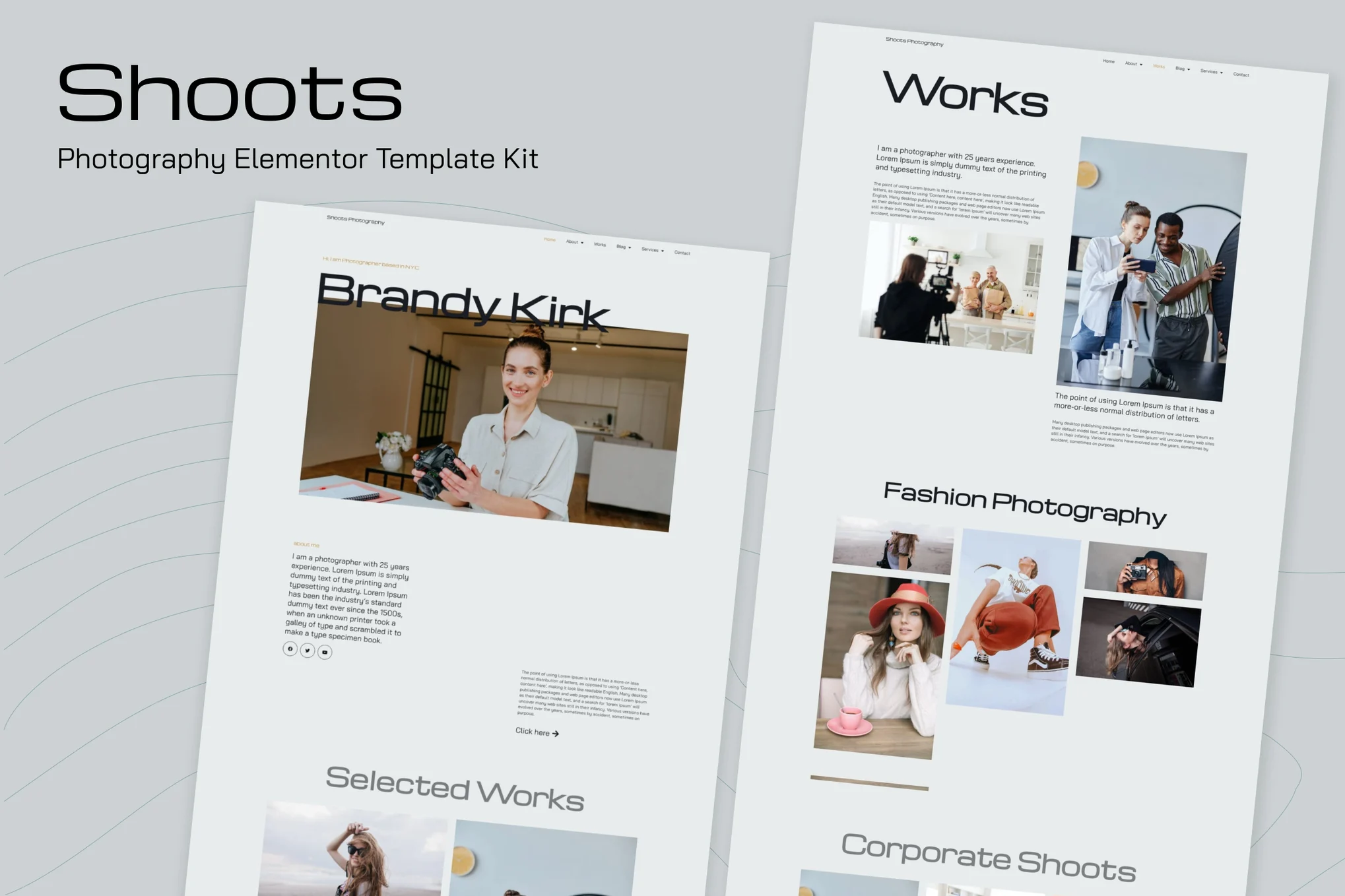 Shoots - Photography Elementor Template Suite - Photon Flux | Professional WordPress Repair Service, Global Reach, Quick Response