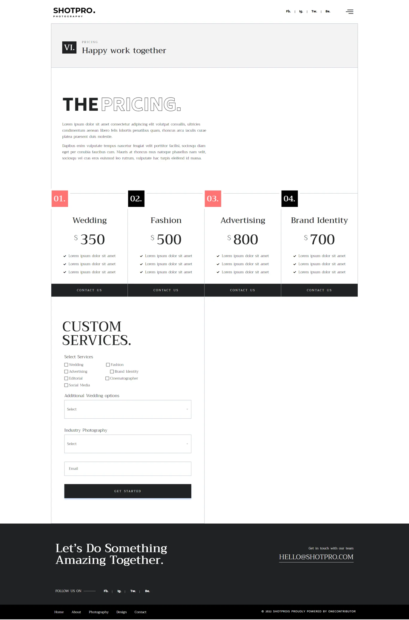 图片[2]-Shotpro – 摄影与作品集 Elementor 模板套件-光子波动网 | 专业WordPress修复服务，全球范围，快速响应