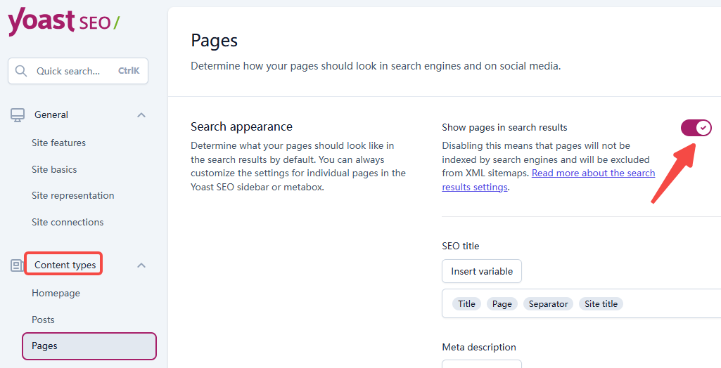 Image [7]- Problèmes courants et solutions de la mise à niveau SEO de Yoast : éviter de marcher sur la fosse, pour protéger le fonctionnement normal du site