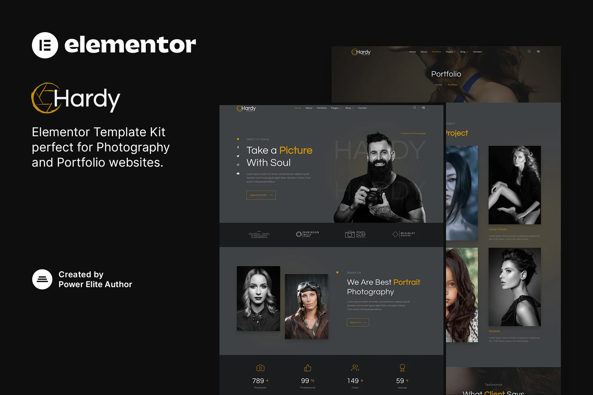 Hardy - Photography & Portfolio Elementor Template Suite - Photonwave.com | Professional WordPress Repair Service, Global Reach, Fast Response