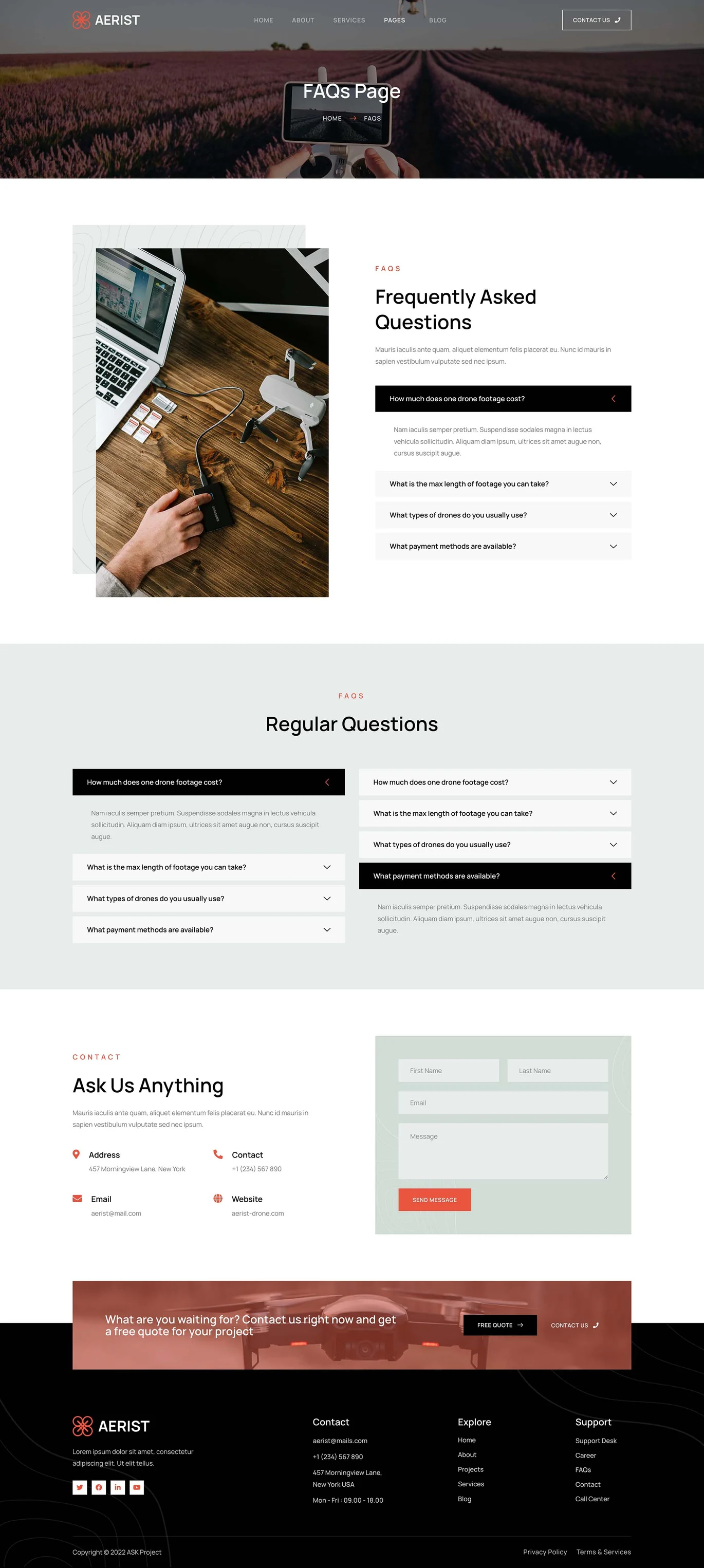 Image[1] - Aerist - Drone Aerial Video & Photography Elementor Template Suite - Photon Fluctuation Network | Professional WordPress Repair Service, Global Reach, Fast Response