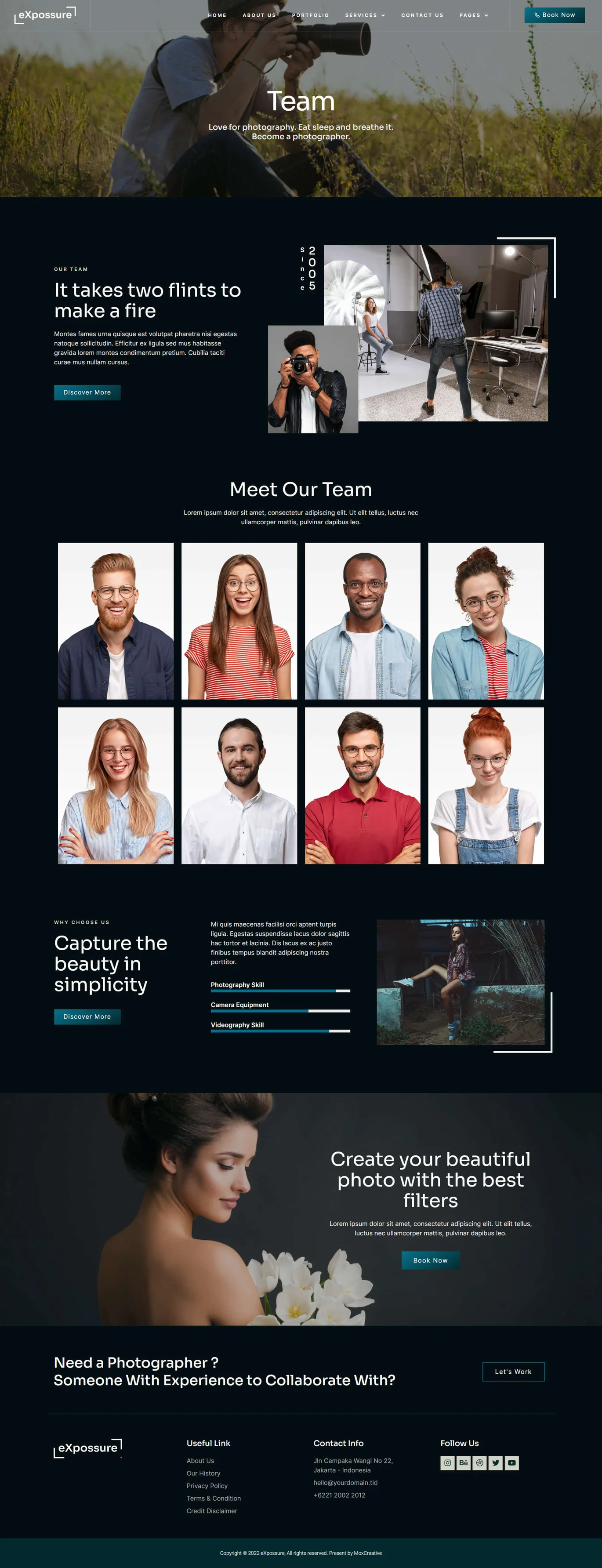 图片[2]-Expossure – 摄影与作品集 Elementor 模板套件-光子波动网 | 专业WordPress修复服务，全球范围，快速响应