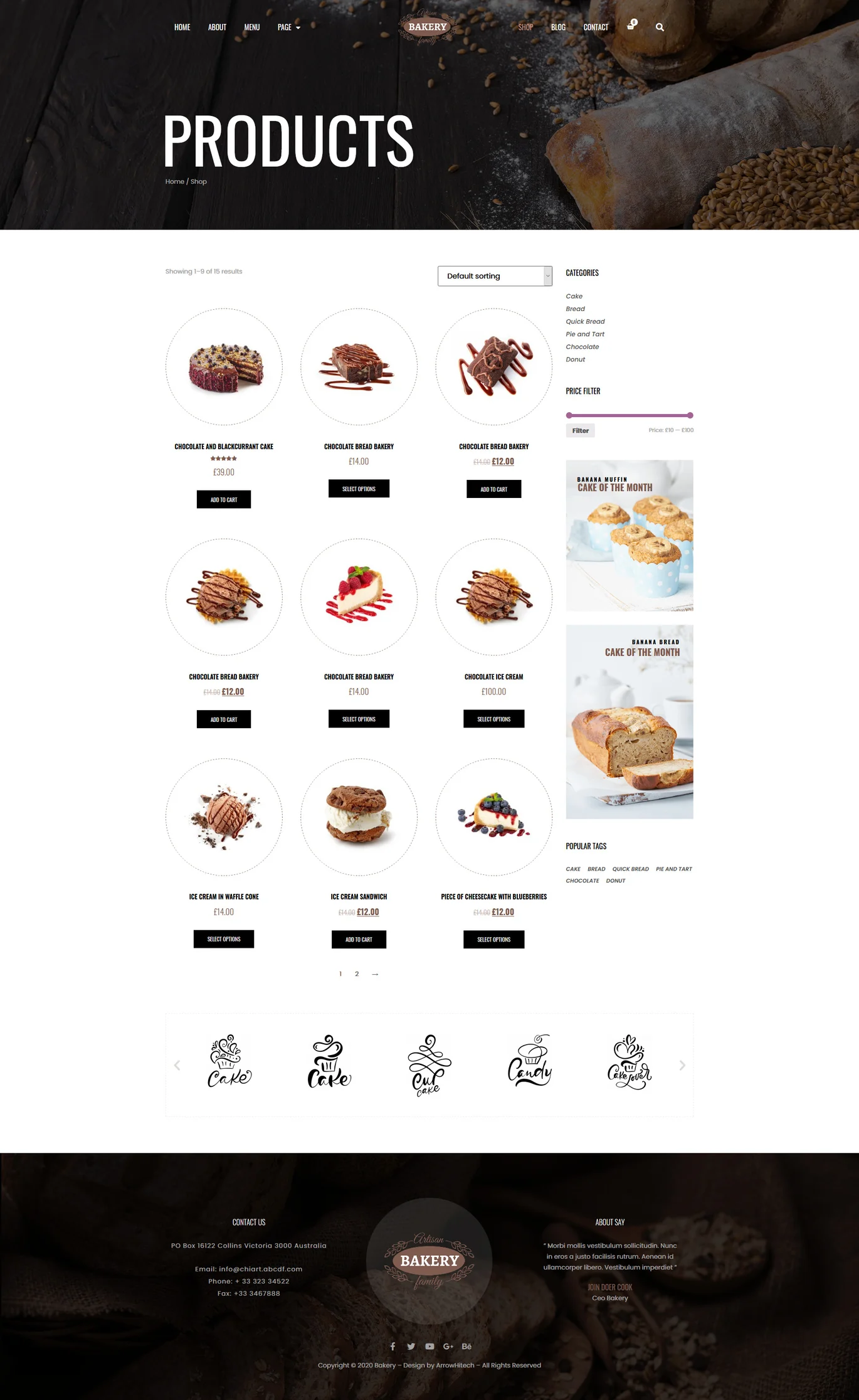 Image [2]-Bake - Bakery & Cake Shop Elementor Template Kit - Photon Flux | Professional WordPress repair service, global reach, fast response