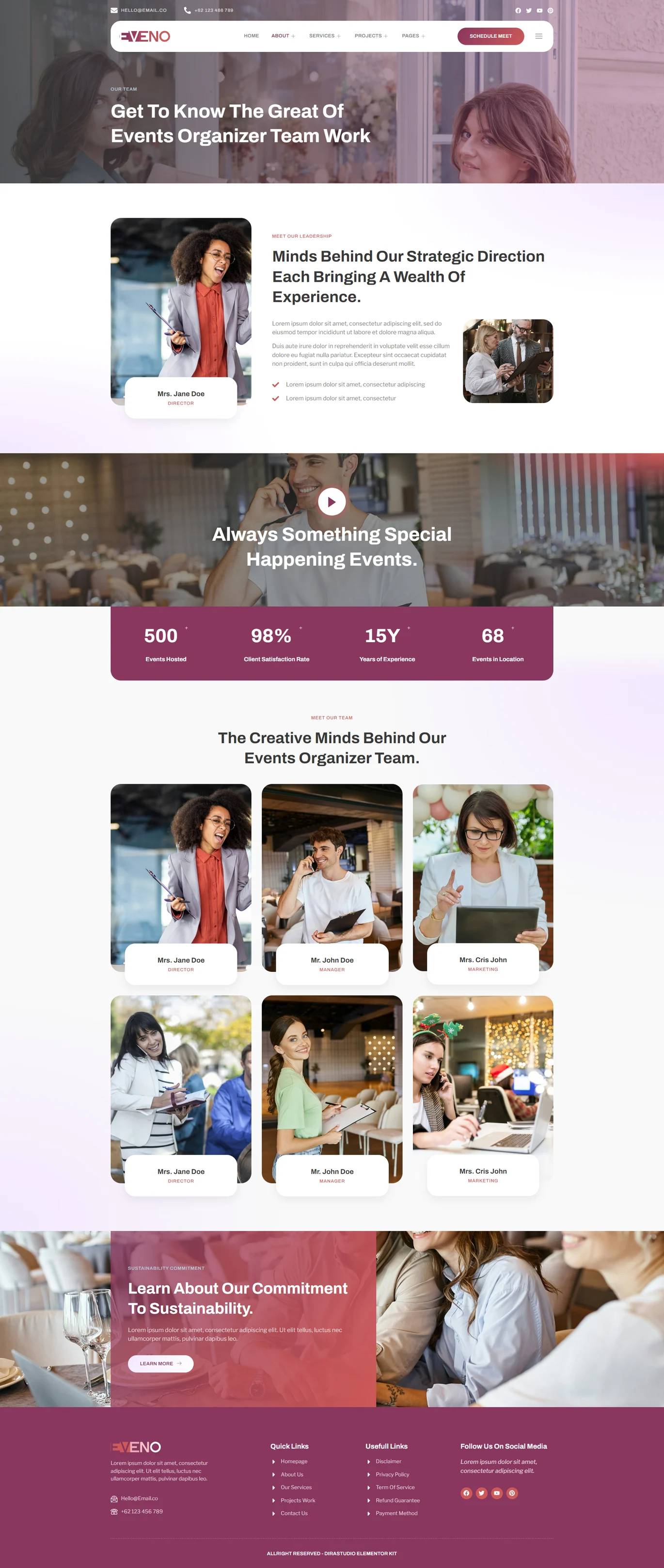 图片[2]-Eveno – 活动组织者 Elementor 模板套件-光子波动网 | 专业WordPress修复服务，全球范围，快速响应