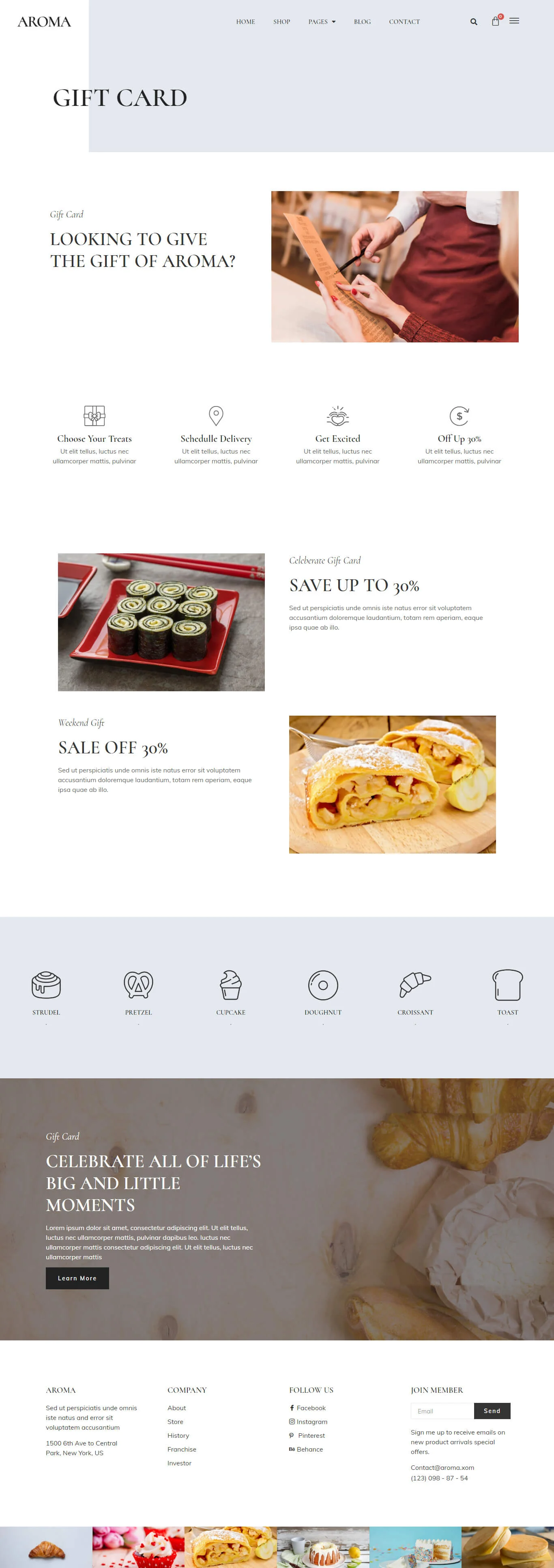 Image [1] - Aroma - Bakery & Cake Shop Elementor Template Kit - Photon Flux | Professional WordPress repair service, worldwide, fast response