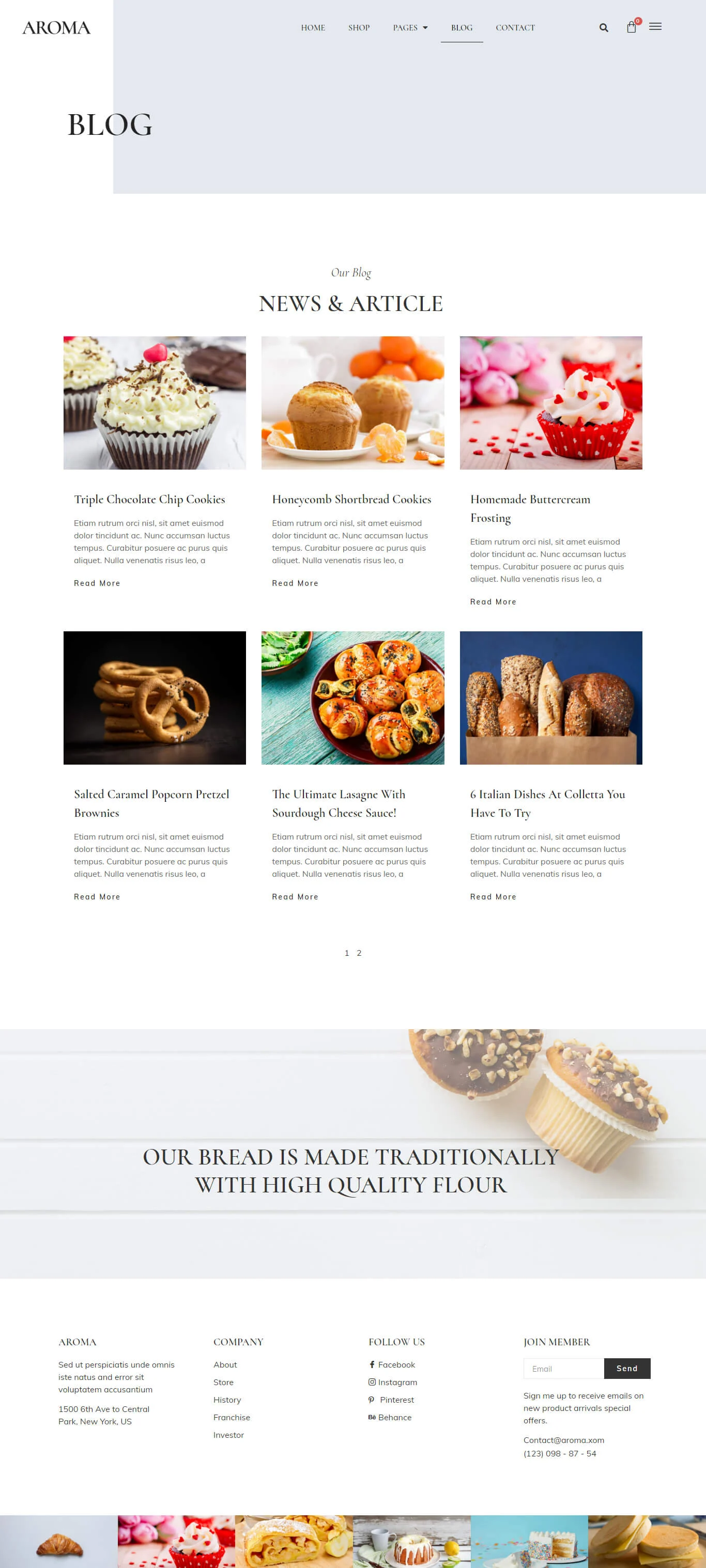 Image [2] - Aroma - Bakery & Cake Shop Elementor Template Suite - Photon Flux | Professional WordPress repair service, worldwide, fast response